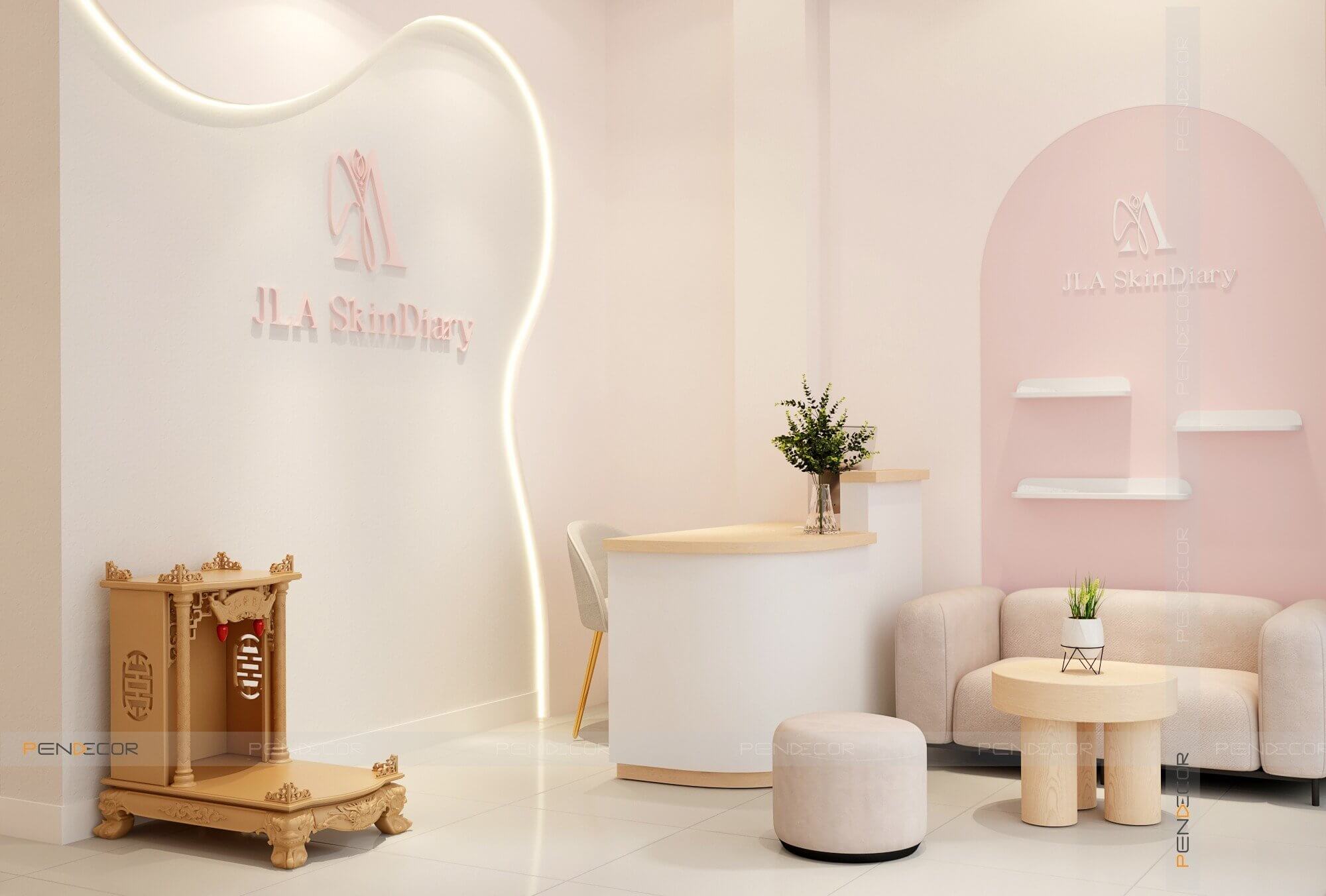 Thiết Kế Spa JLA SkinDiary