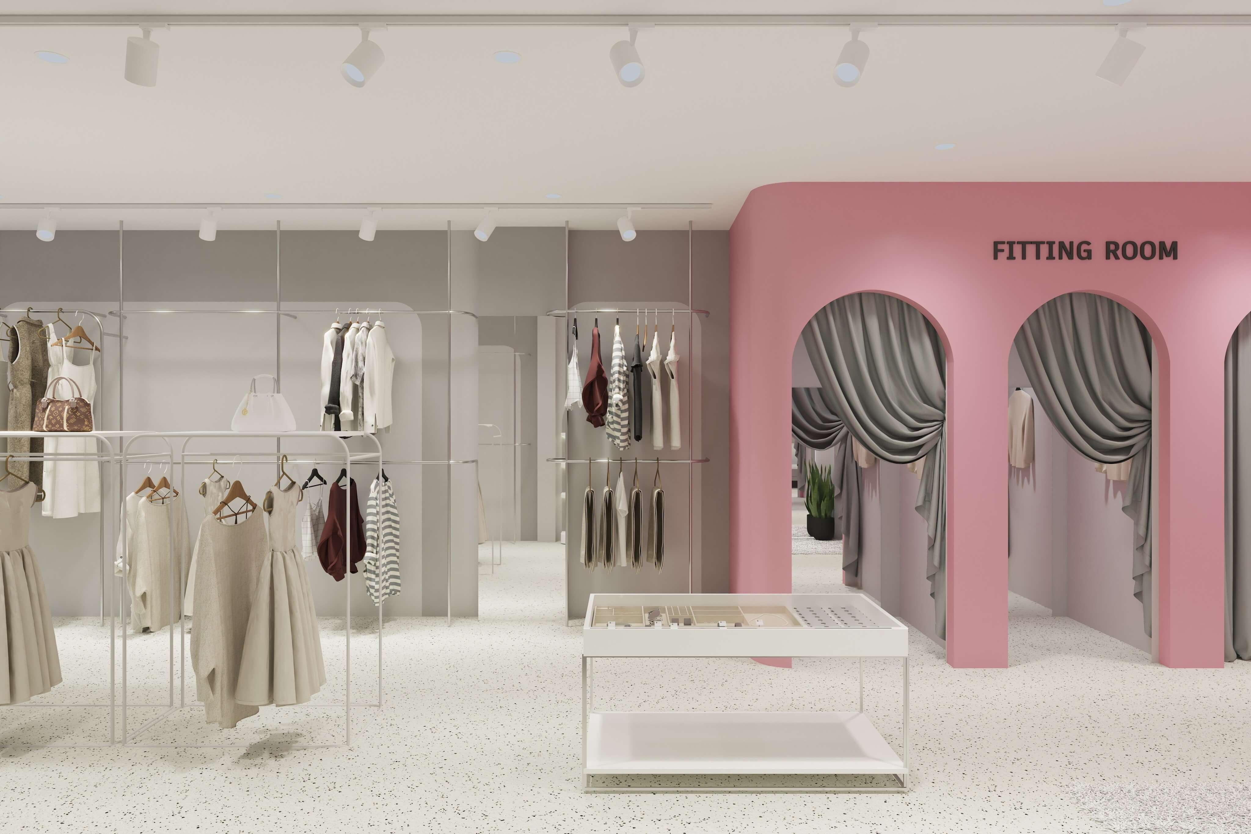 Thiết Kế Shop Thời Trang Nữ HTT Shop