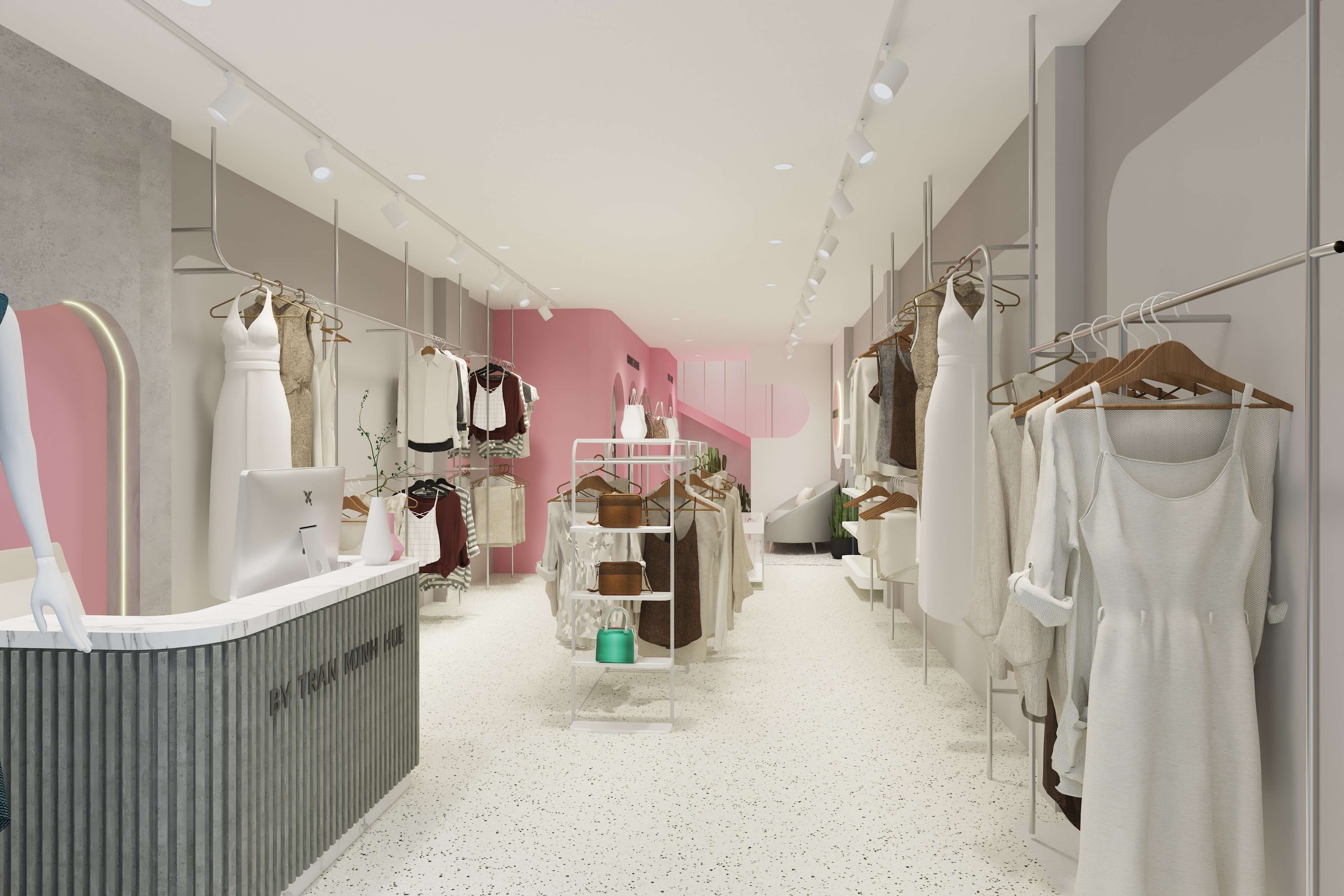 Thiết Kế Shop Thời Trang Nữ HTT Shop