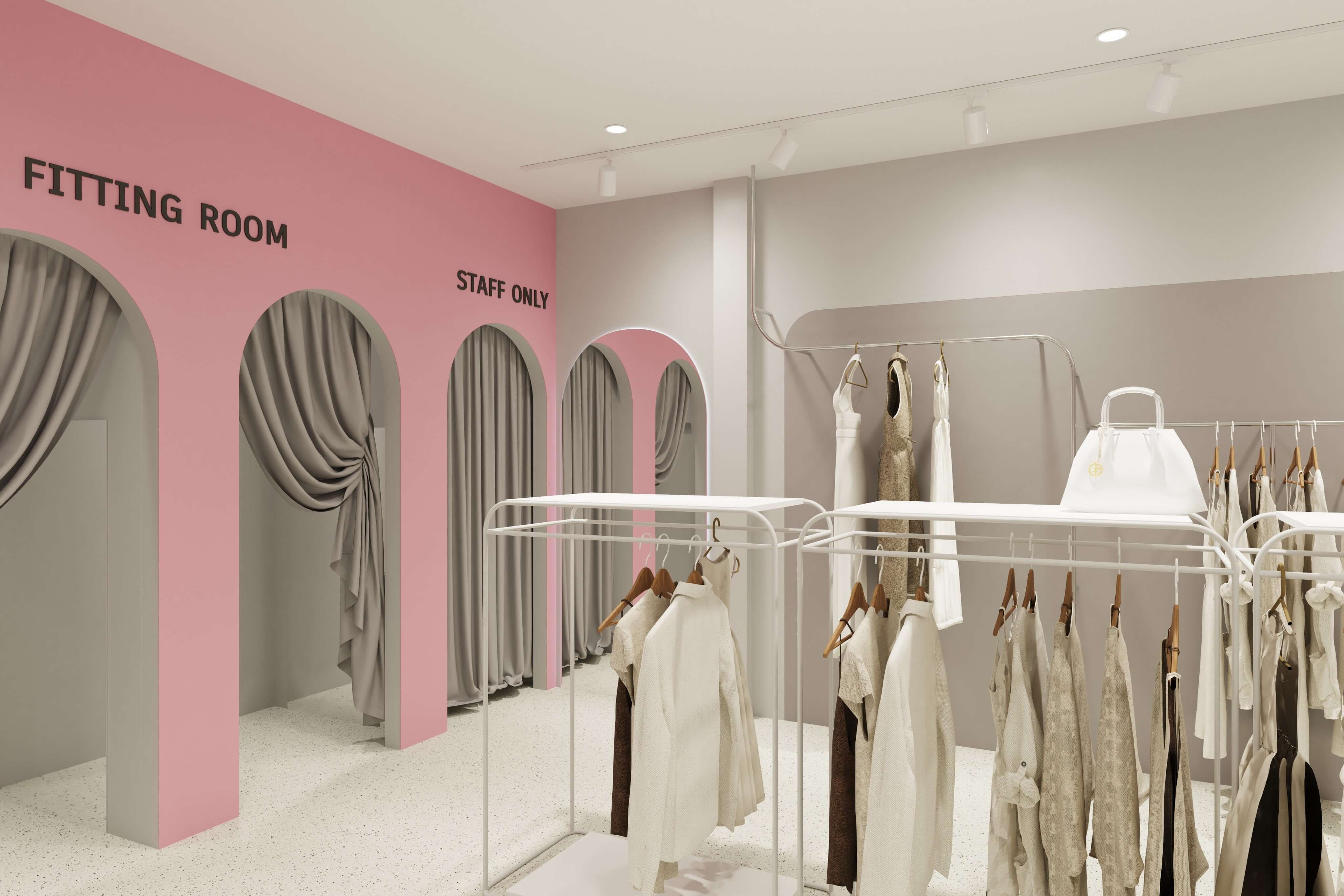 Thiết Kế Shop Thời Trang Nữ HTT Shop