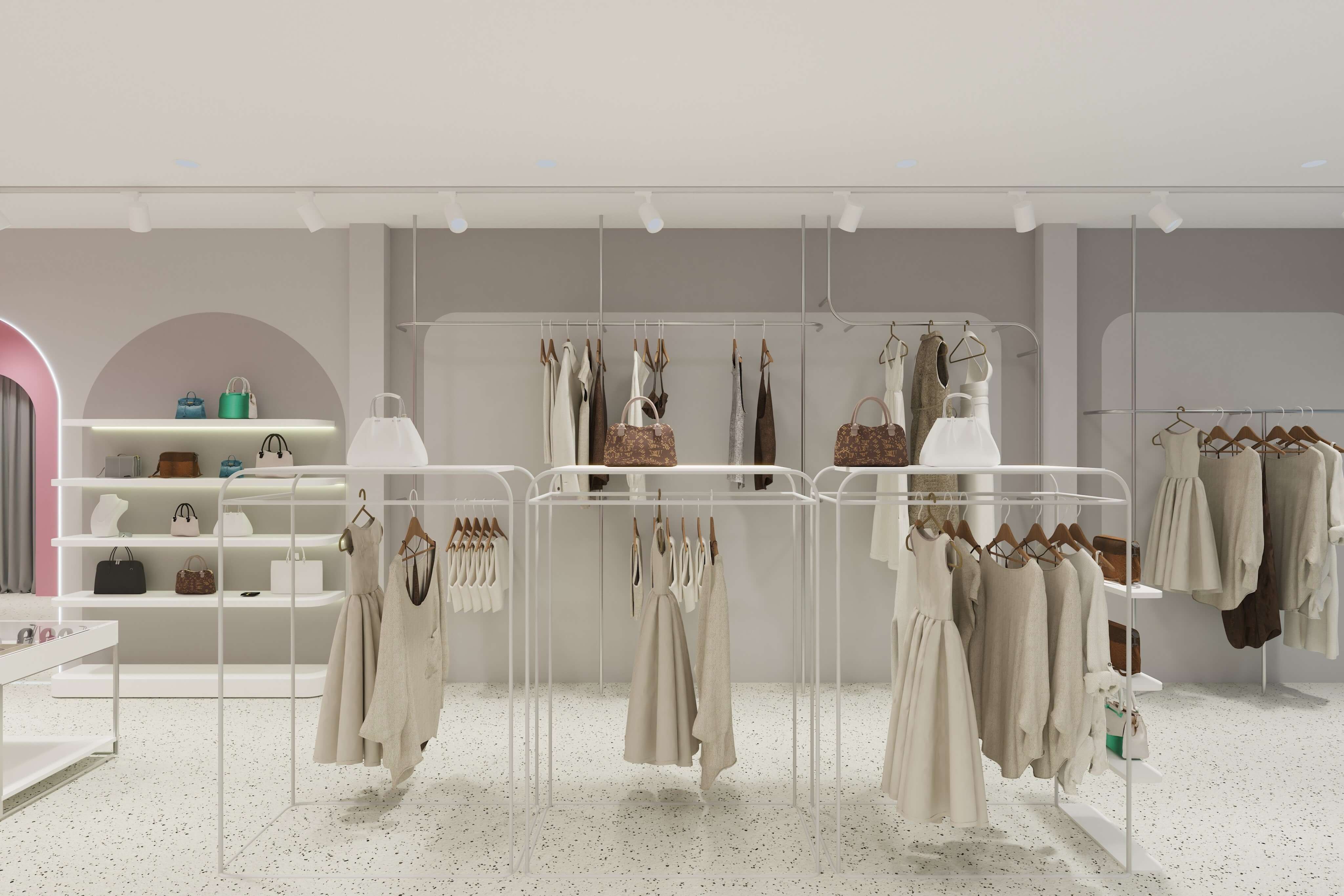 Thiết Kế Shop Thời Trang Nữ HTT Shop