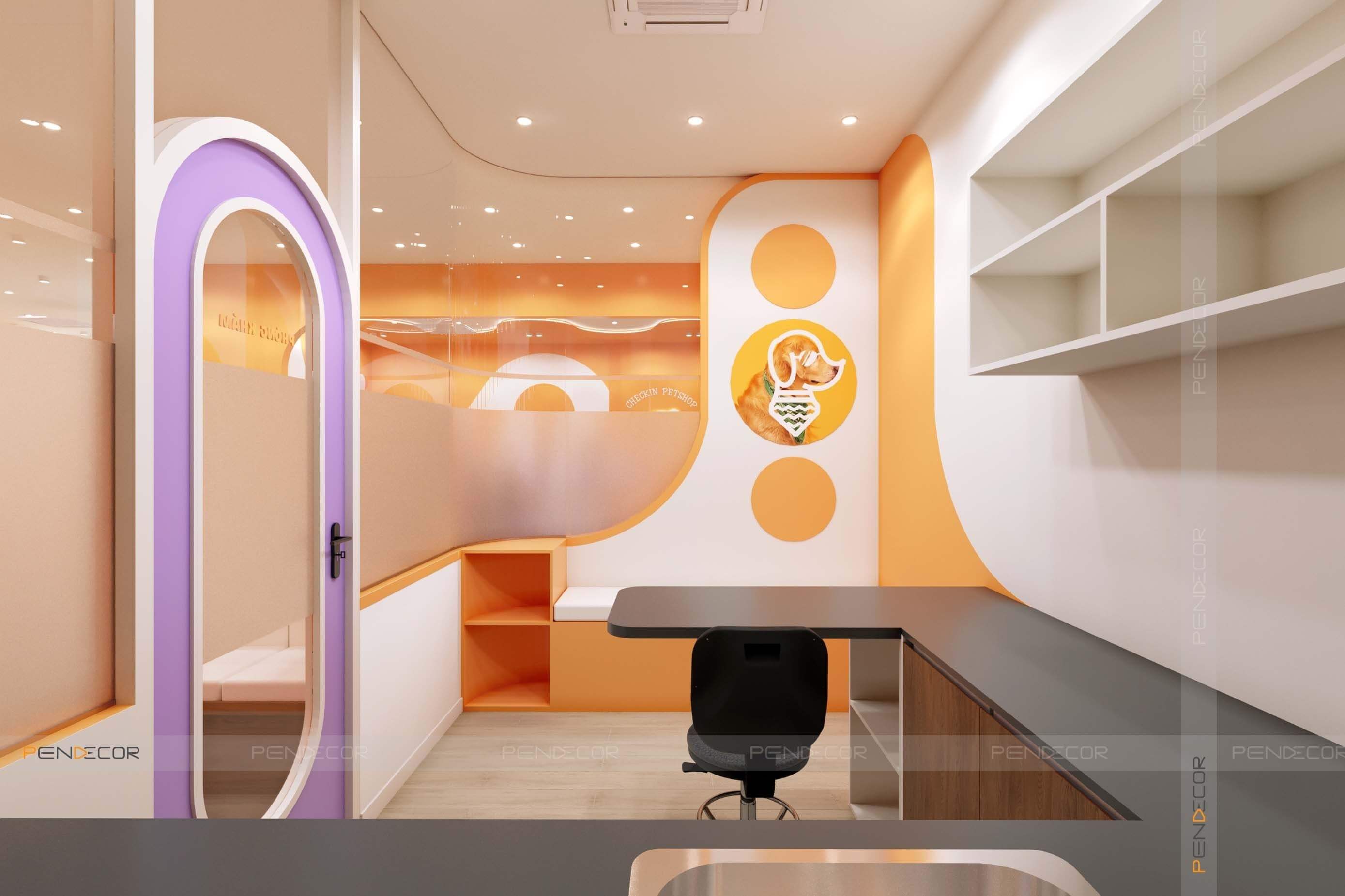 Thiết Kế Pet Shop Vĩnh Long