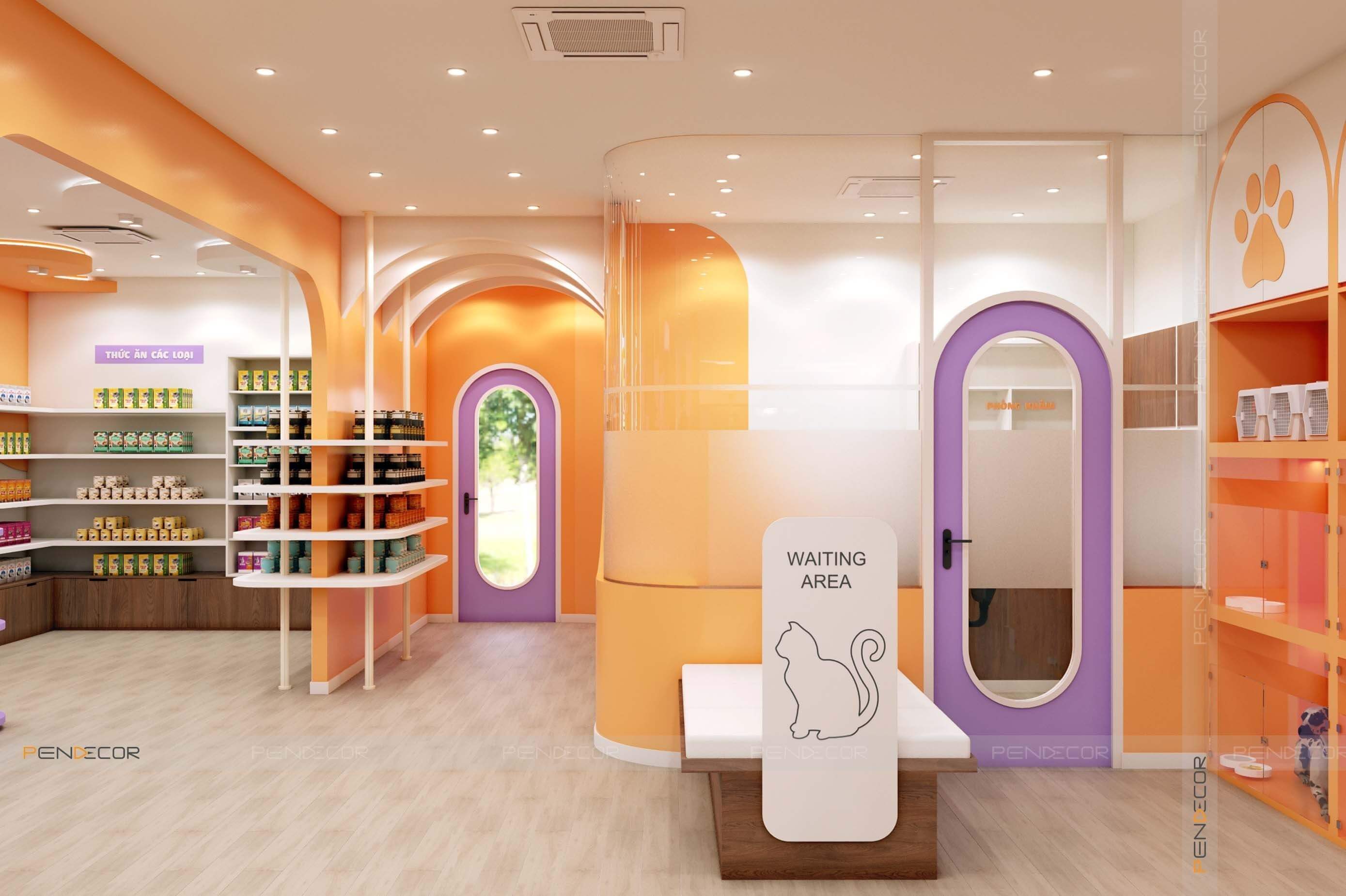 Thiết Kế Pet Shop Vĩnh Long