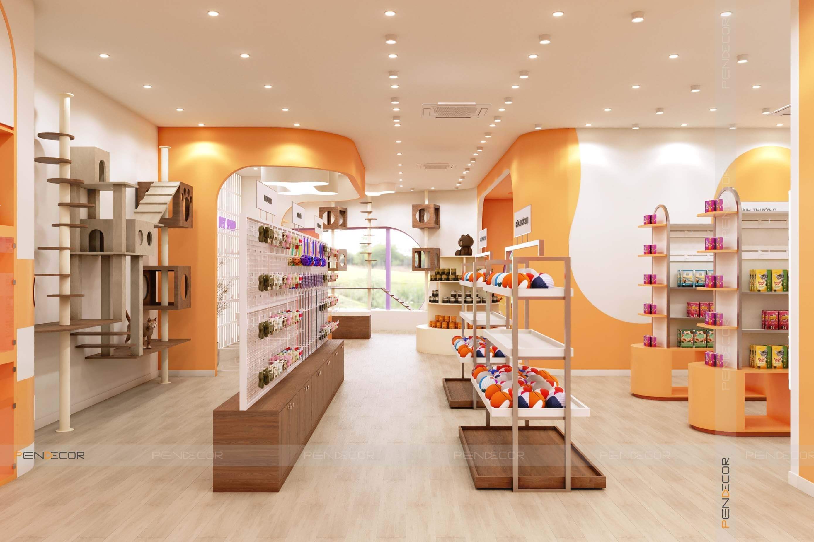 Thiết Kế Pet Shop Vĩnh Long