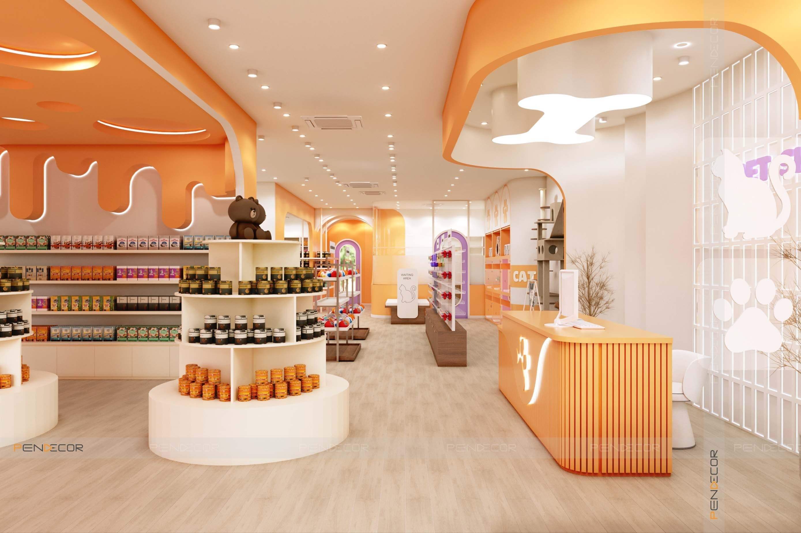 Thiết Kế Pet Shop Vĩnh Long