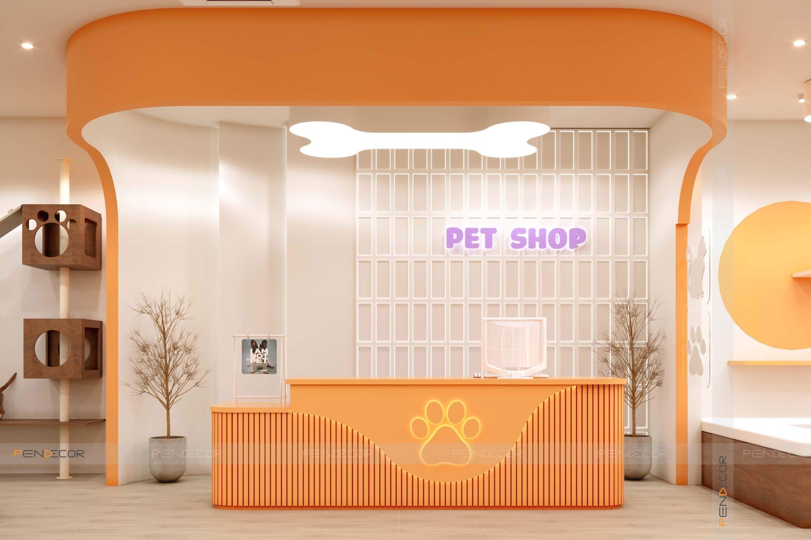 Thiết Kế Pet Shop Vĩnh Long