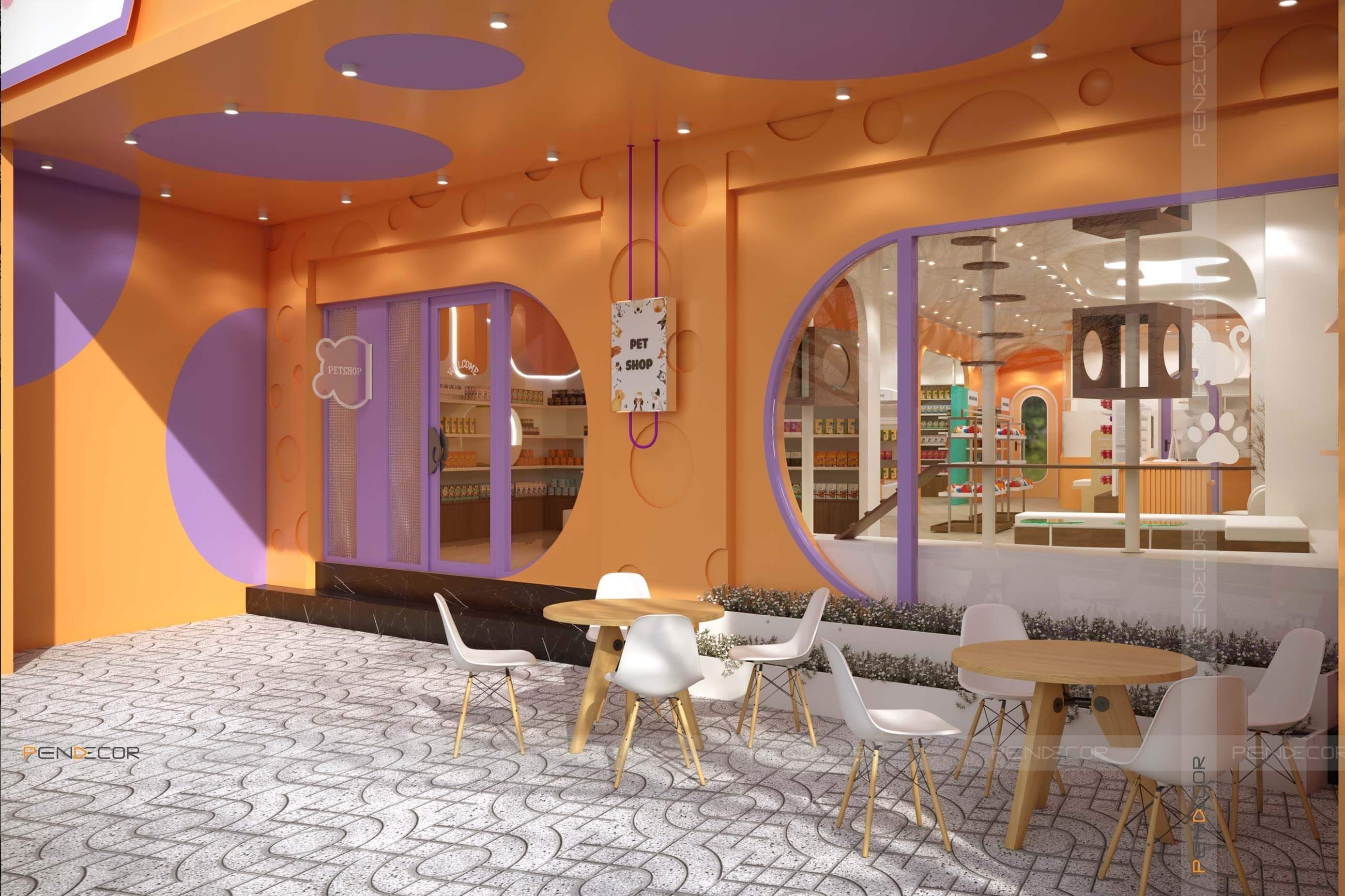 Thiết Kế Pet Shop Vĩnh Long