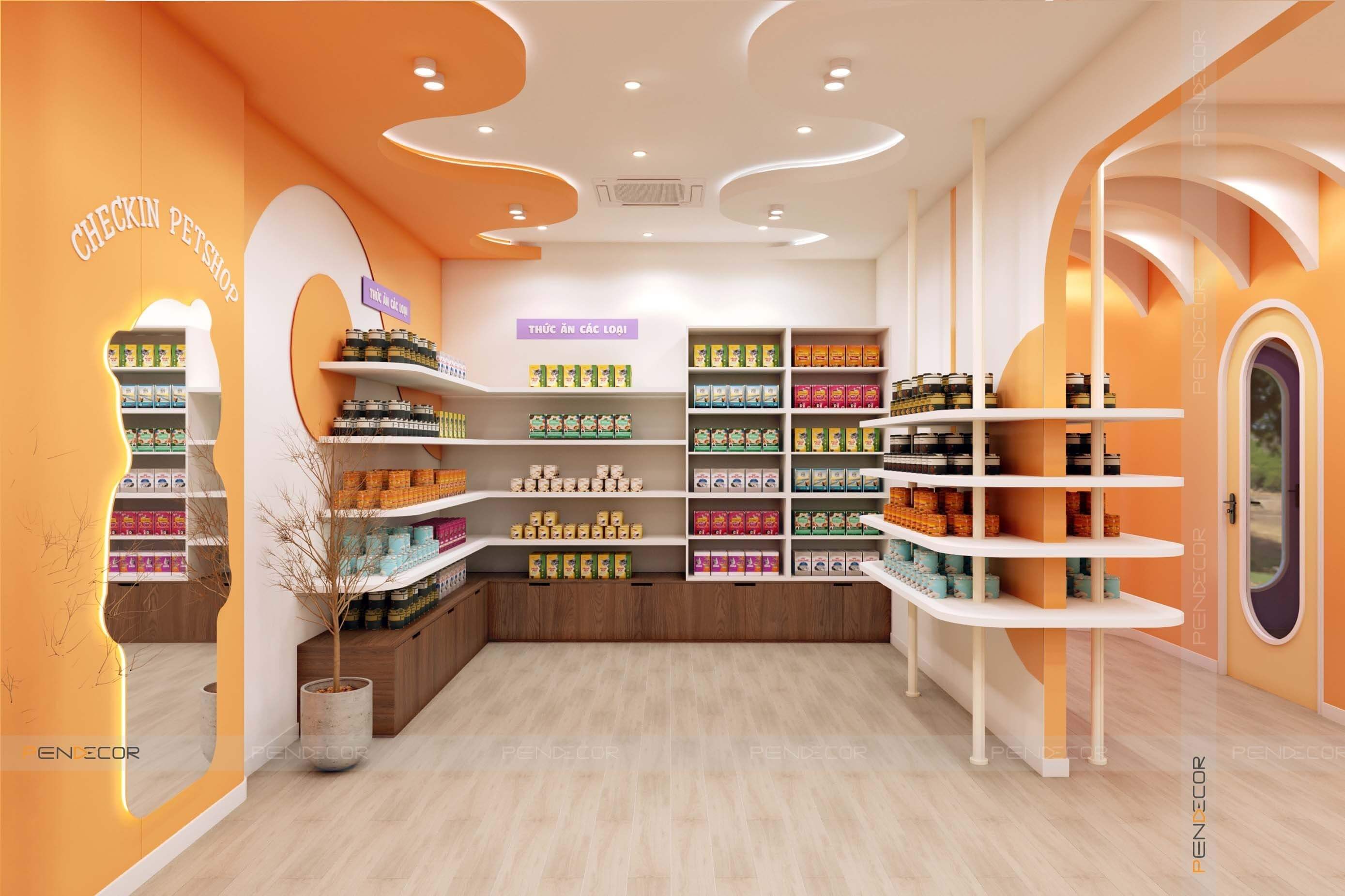 Thiết Kế Pet Shop Vĩnh Long