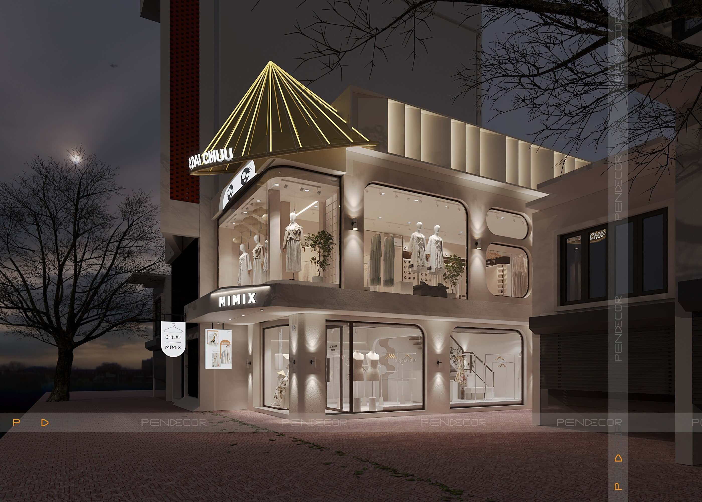 Thiết Kế Shop Thời Trang Nữ CHUU