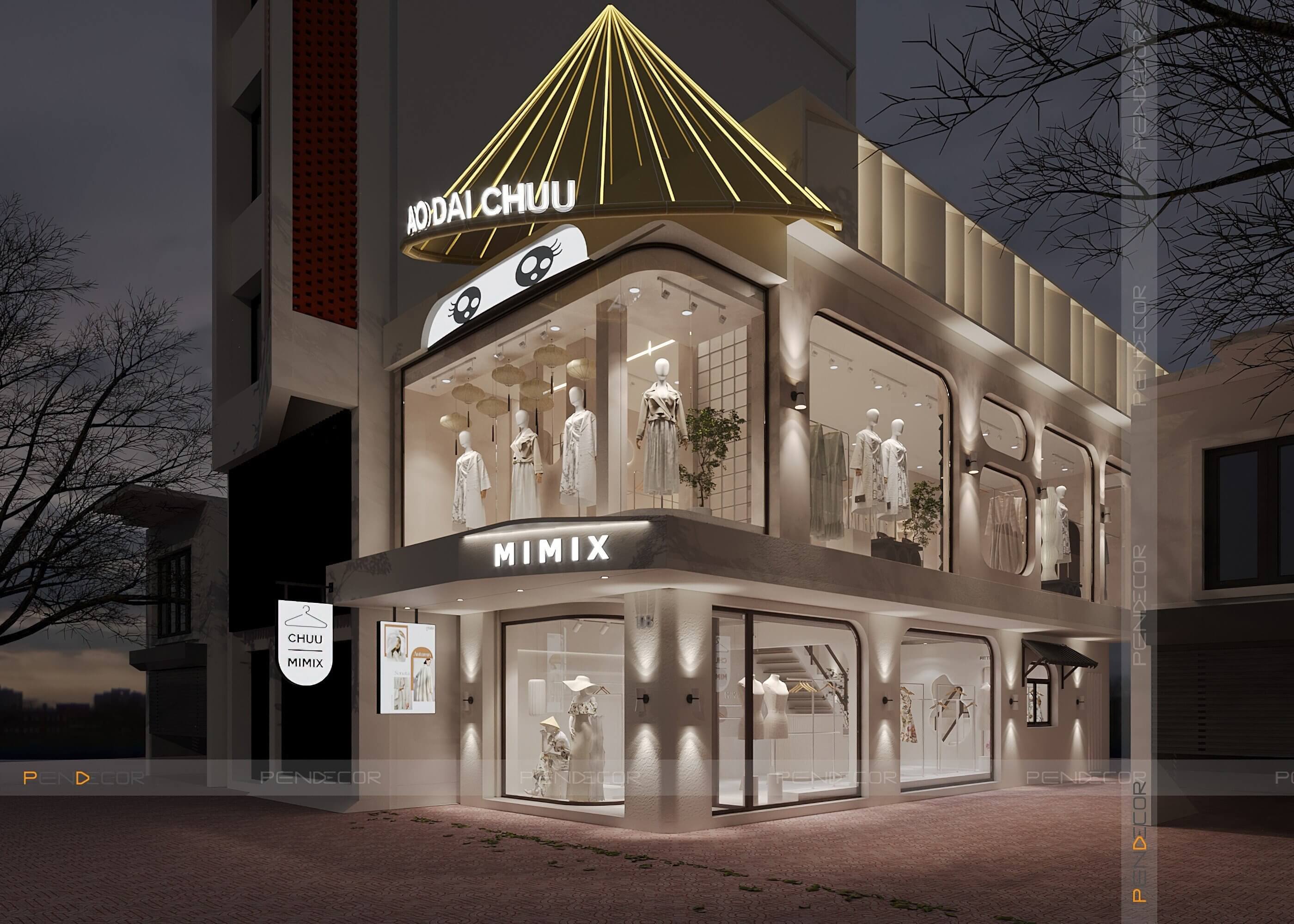 Thiết Kế Shop Thời Trang Nữ CHUU