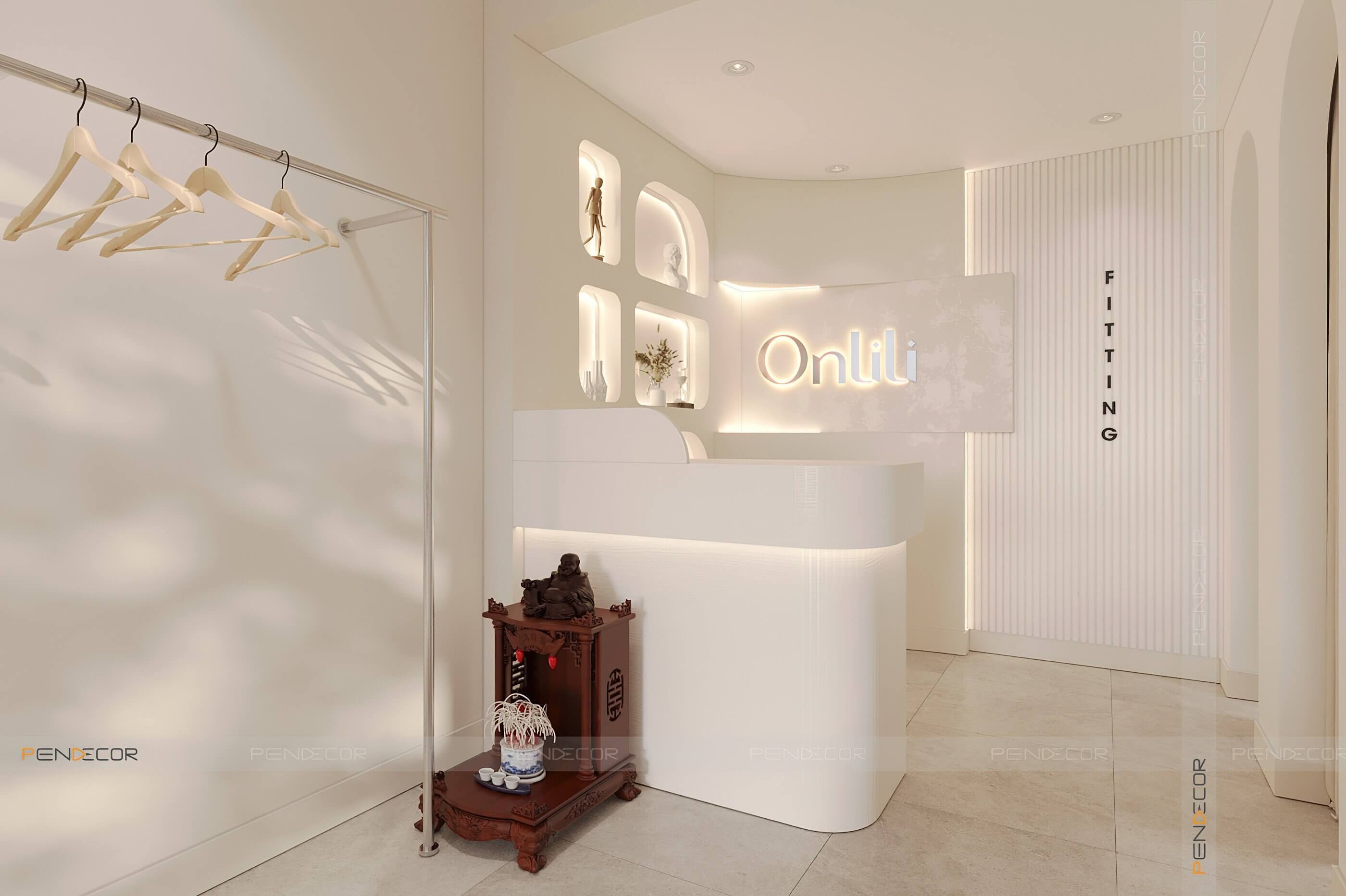 Thiết Kế Shop Thời Trang Nữ ONLILI