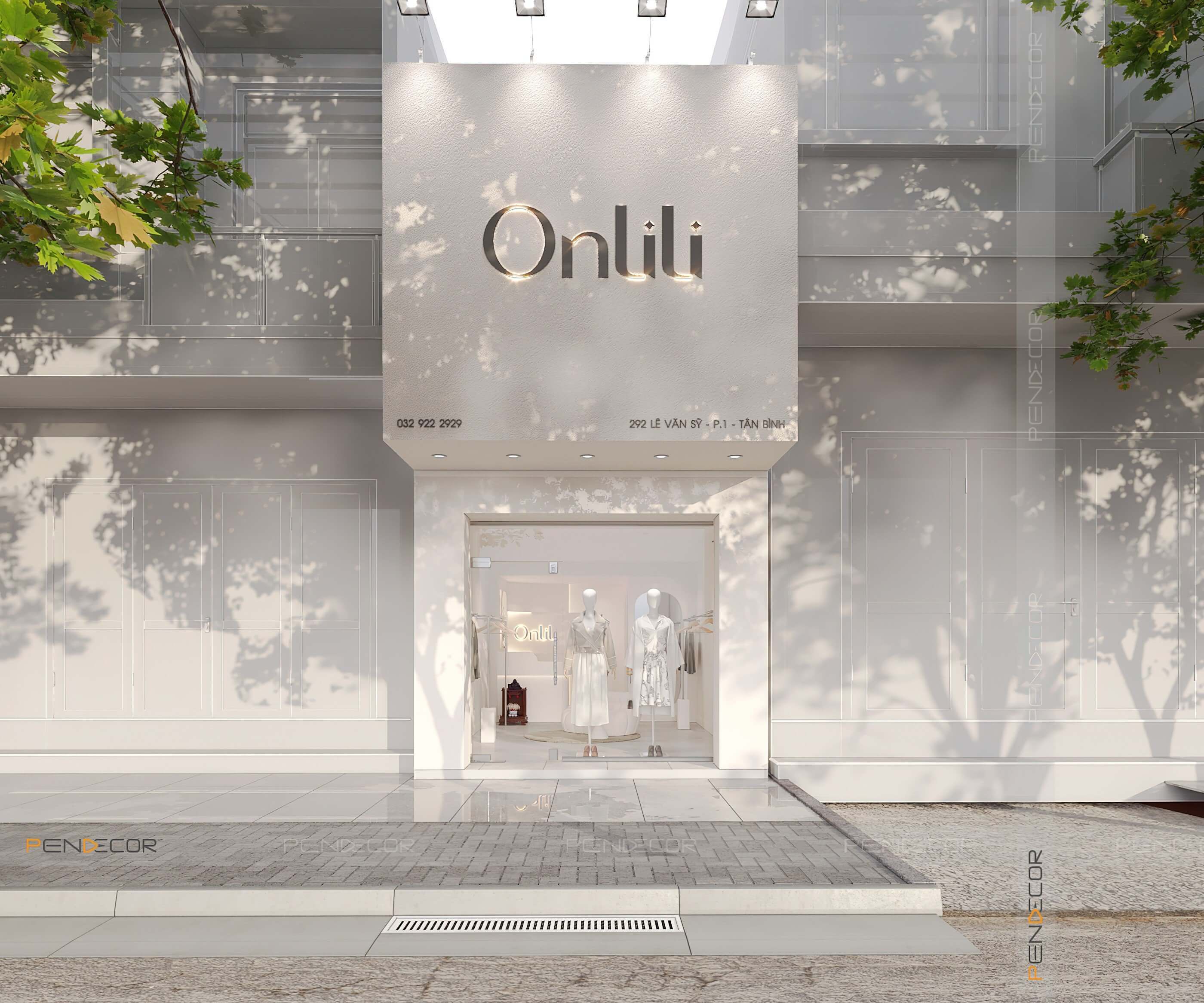 Thiết Kế Shop Thời Trang Nữ ONLILI