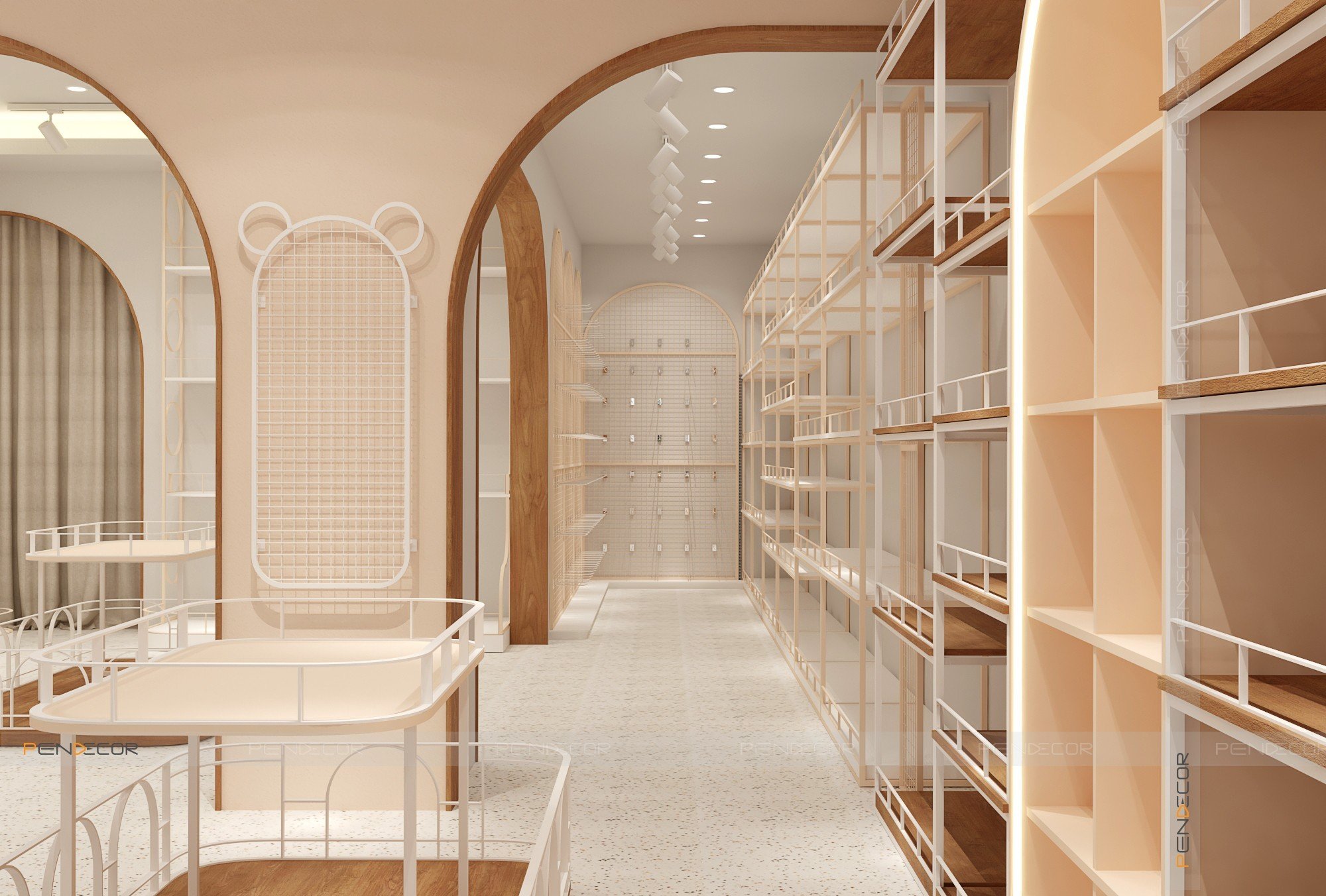 Thiết Kế Shop Gấu Bông Phụ Kiện Nhóc