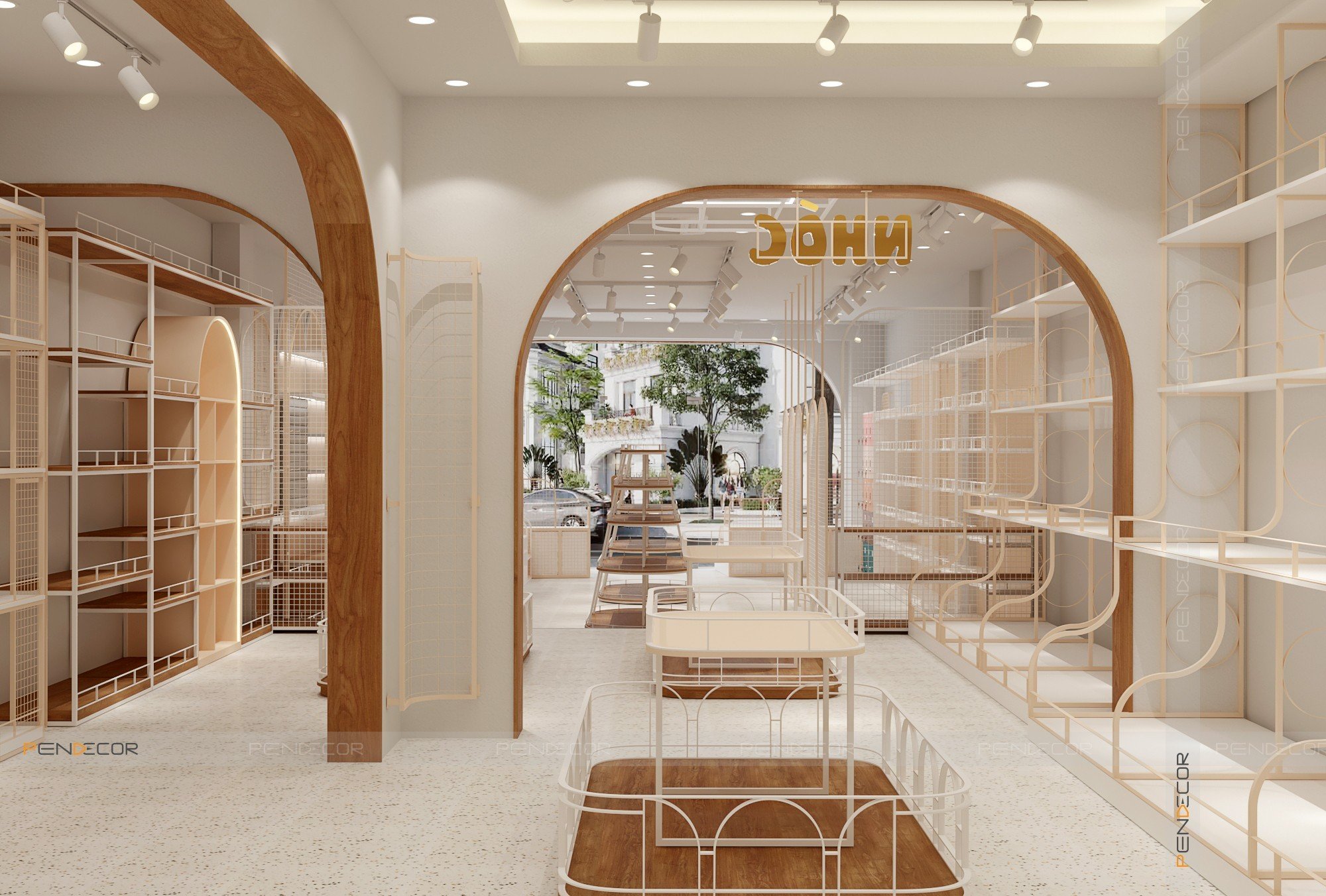 Thiết Kế Shop Gấu Bông Phụ Kiện Nhóc