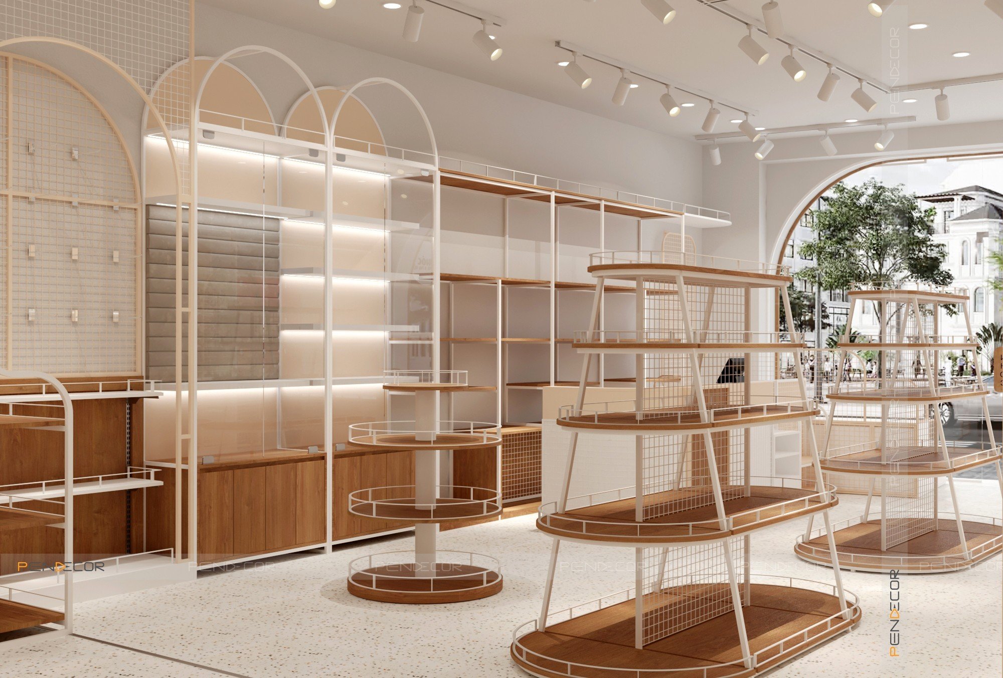 Thiết Kế Shop Gấu Bông Phụ Kiện Nhóc