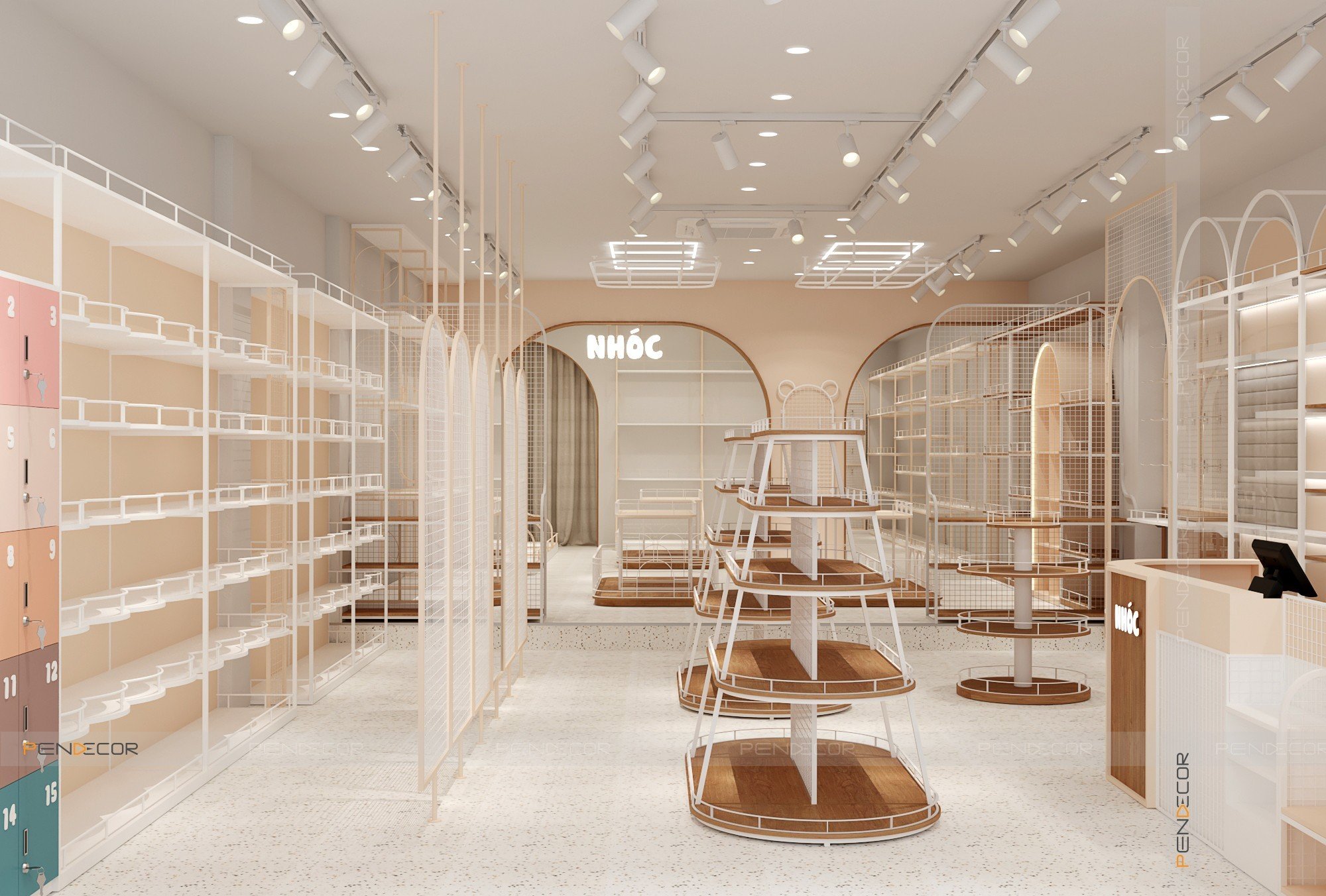 Thiết Kế Shop Gấu Bông Phụ Kiện Nhóc