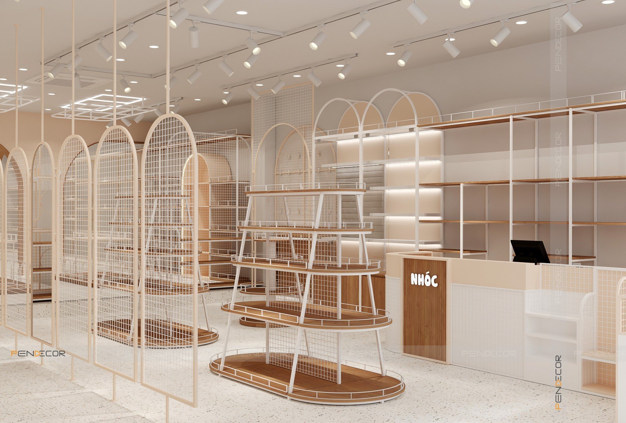 Thiết Kế Shop Gấu Bông Phụ Kiện Nhóc