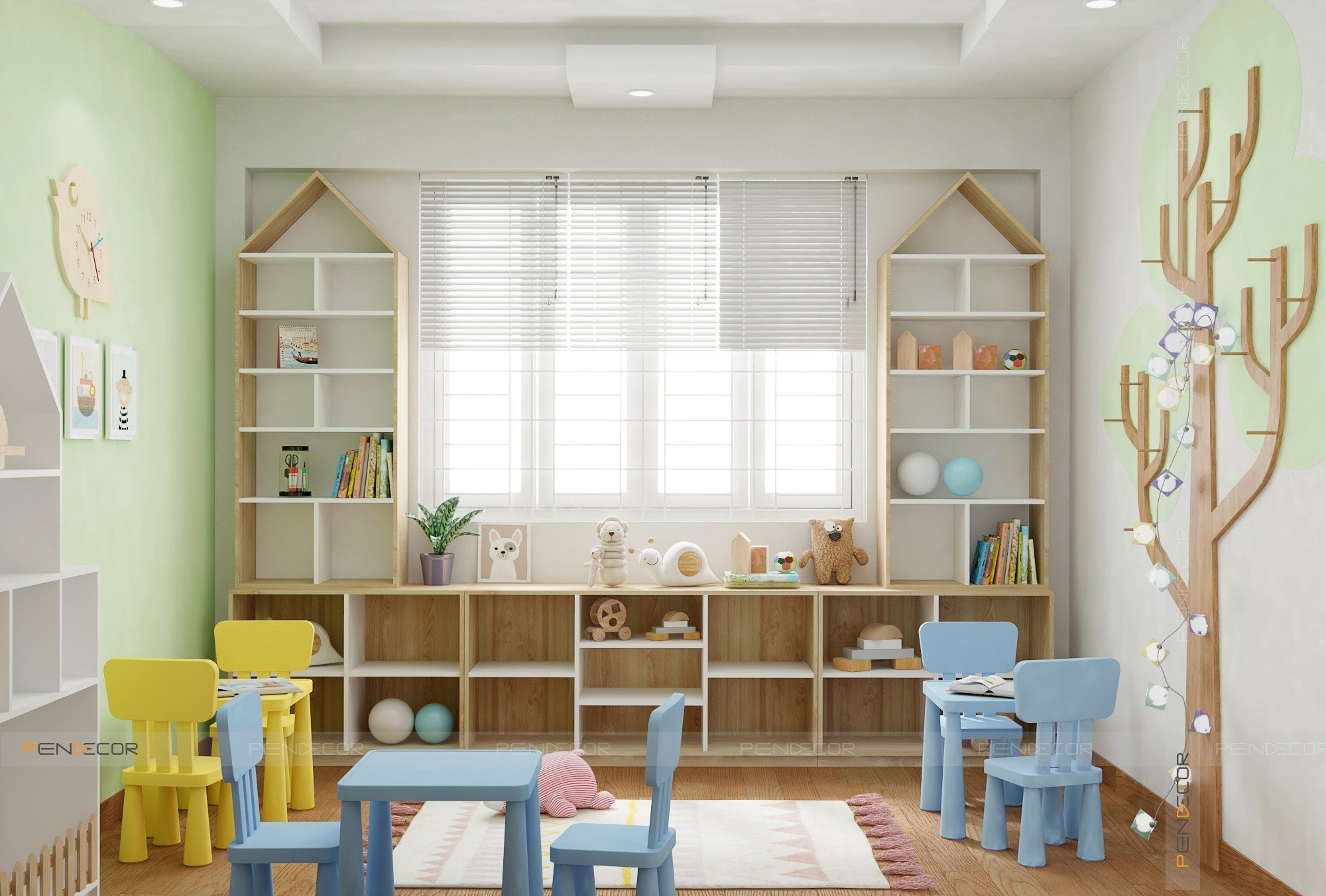 Thiết Kế Trung Tâm Can Thiệp Sớm SUNSHINE