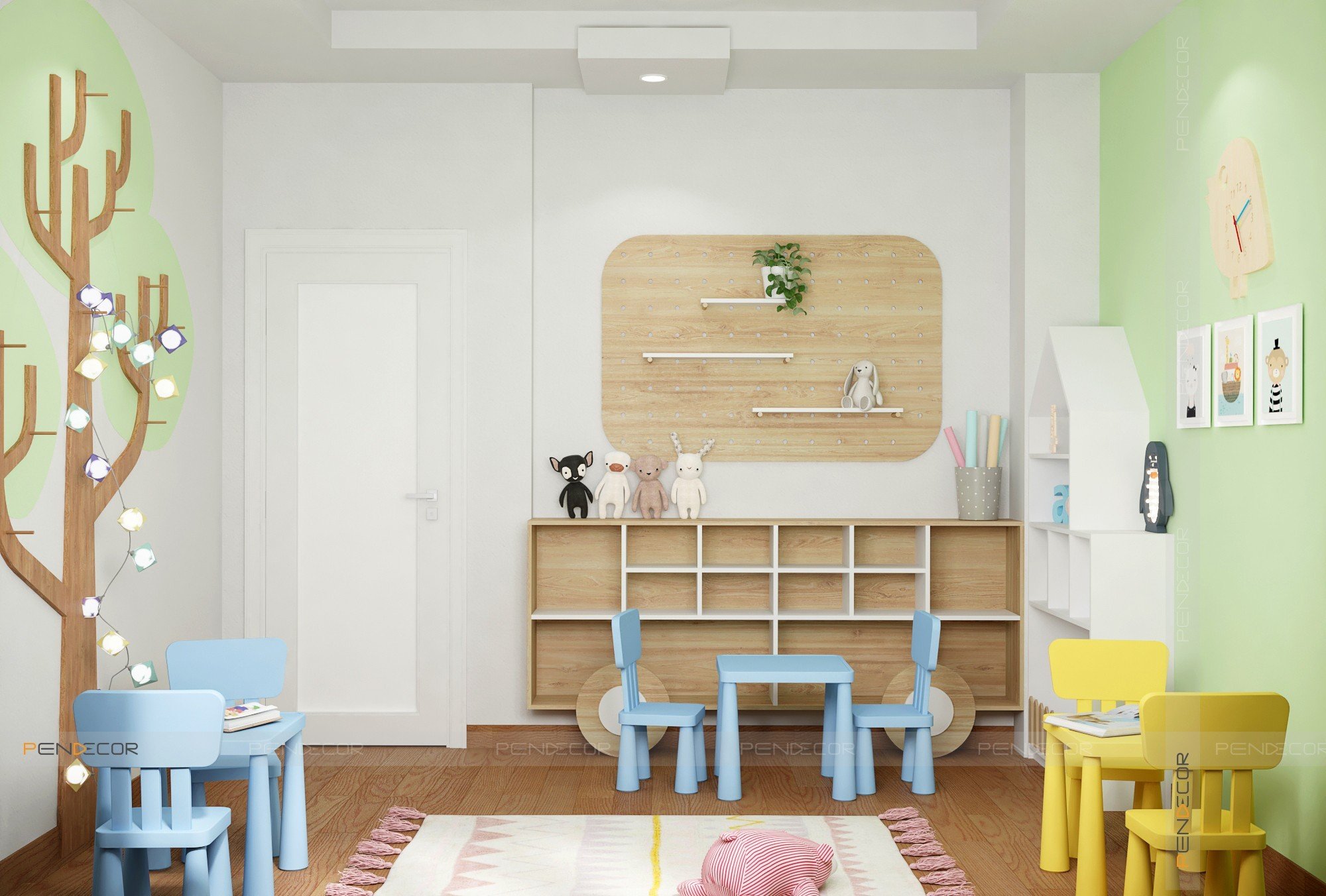 Thiết Kế Trung Tâm Can Thiệp Sớm SUNSHINE