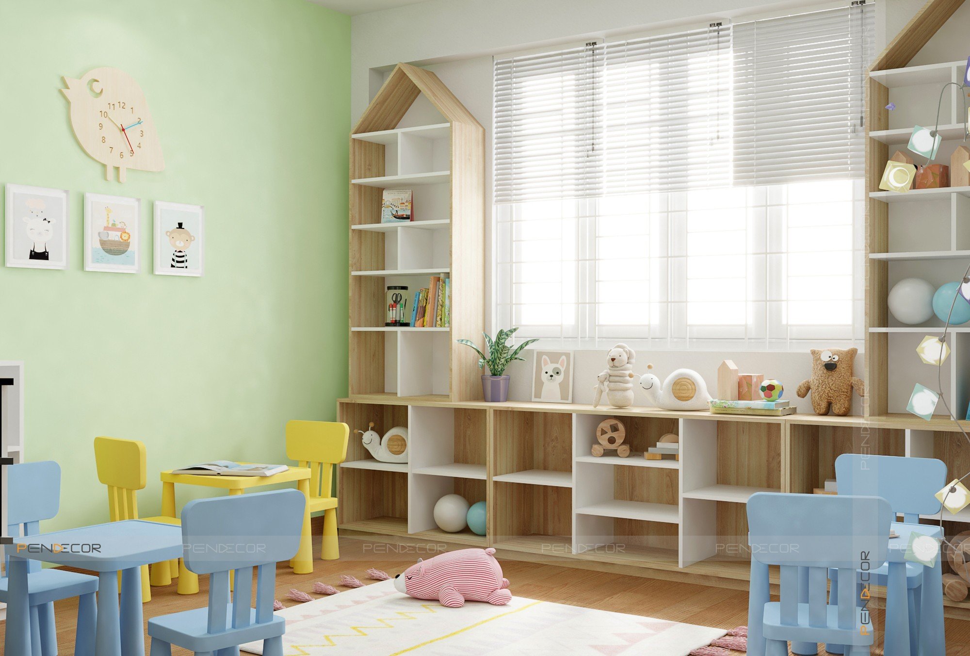 Thiết Kế Trung Tâm Can Thiệp Sớm SUNSHINE