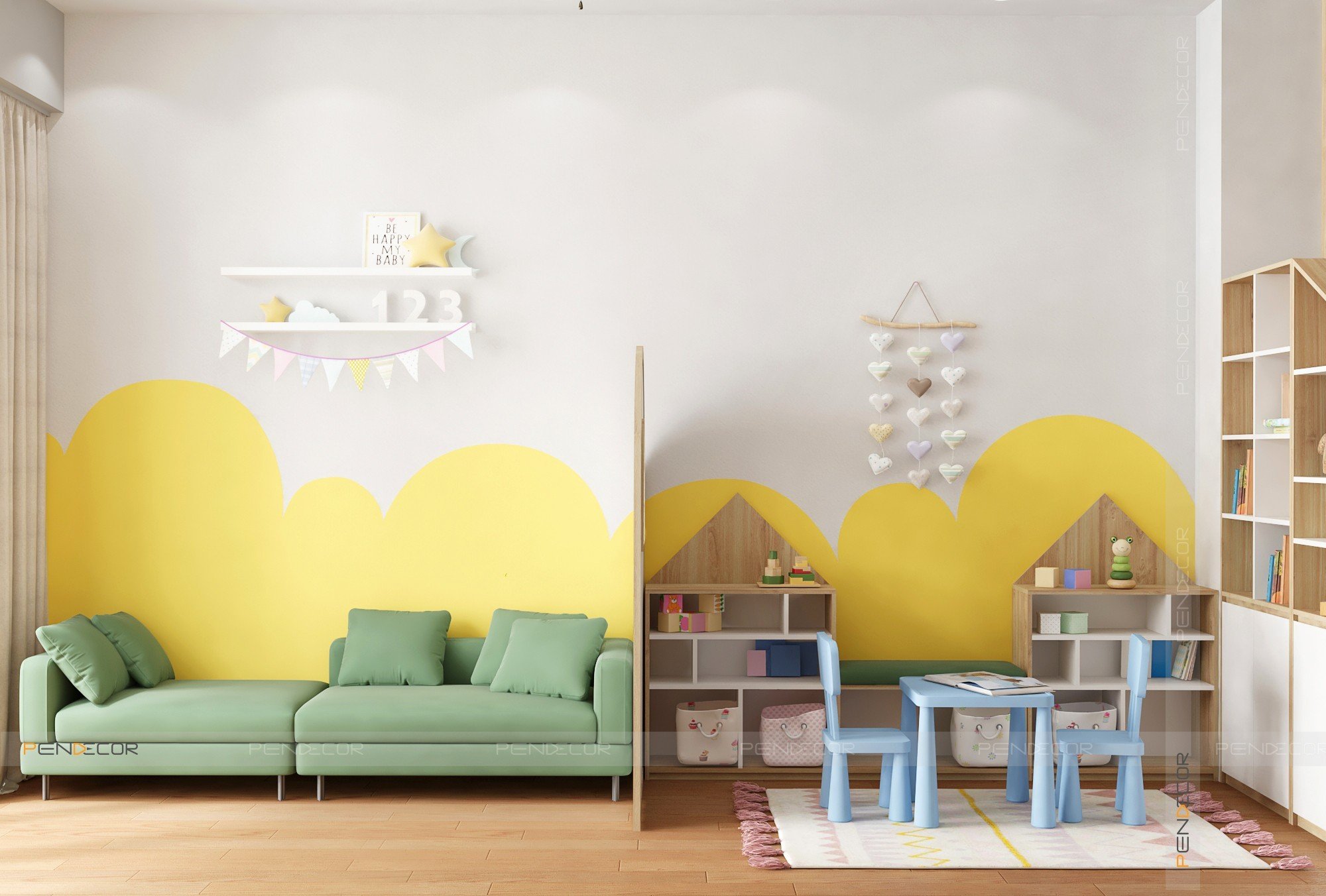 Thiết Kế Trung Tâm Can Thiệp Sớm SUNSHINE