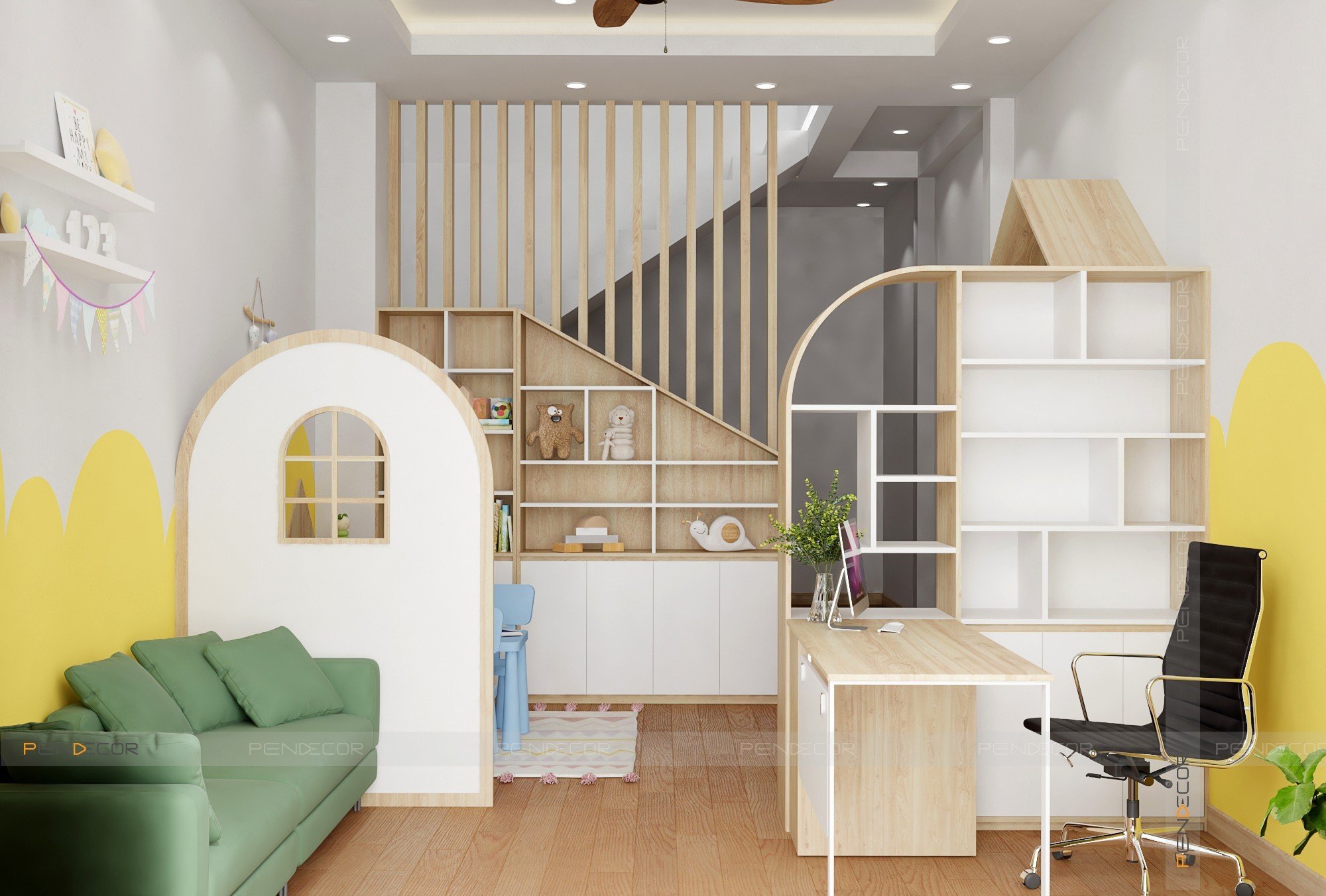 Thiết Kế Trung Tâm Can Thiệp Sớm SUNSHINE