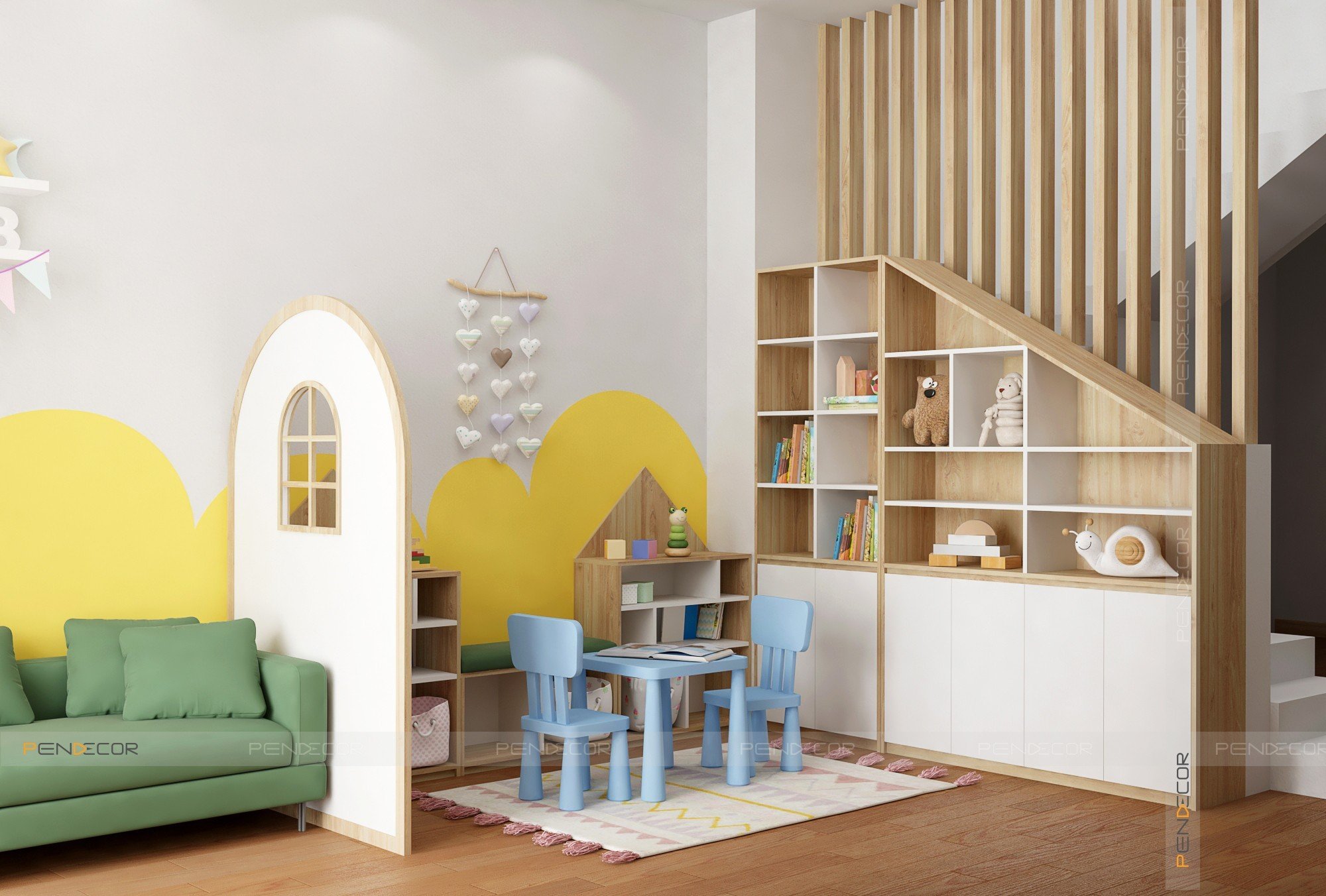 Thiết Kế Trung Tâm Can Thiệp Sớm SUNSHINE