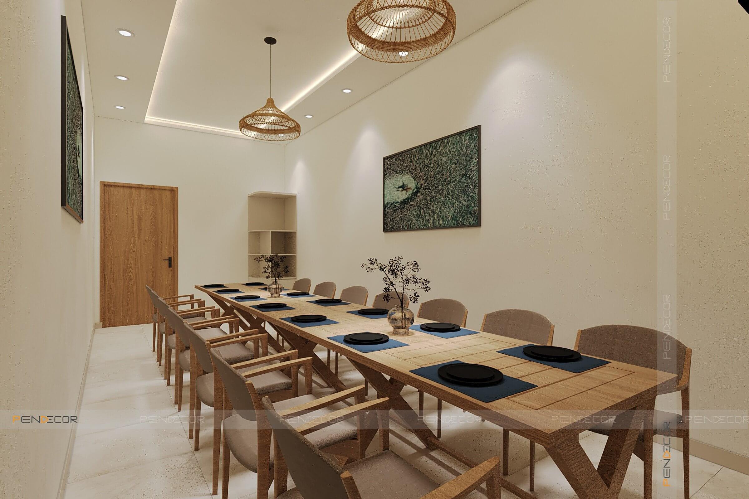 Thiết Kế Nhà Hàng Hải Sản Xuân Sơn (Mặt Tiền)