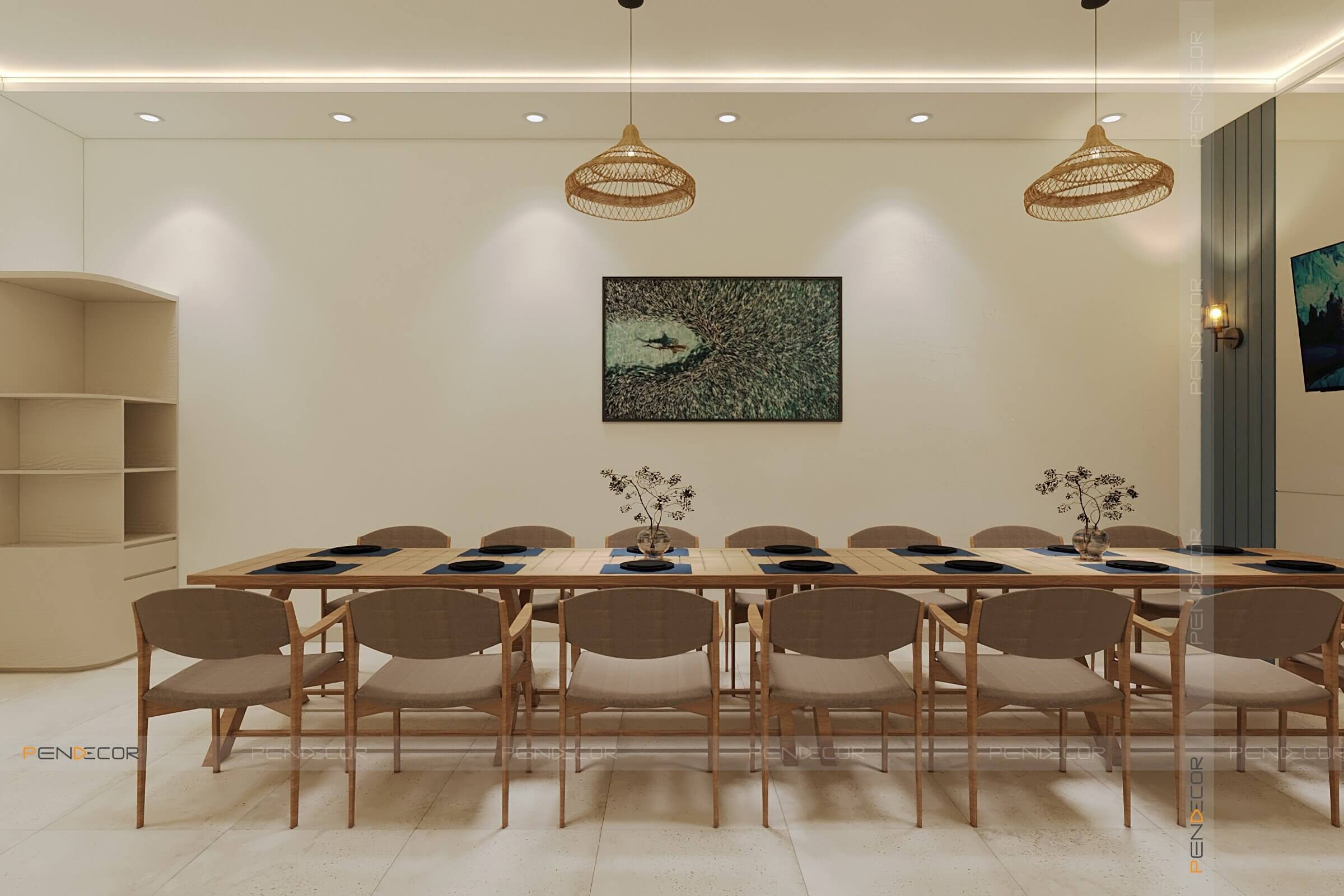 Thiết Kế Nhà Hàng Hải Sản Xuân Sơn (Mặt Tiền)