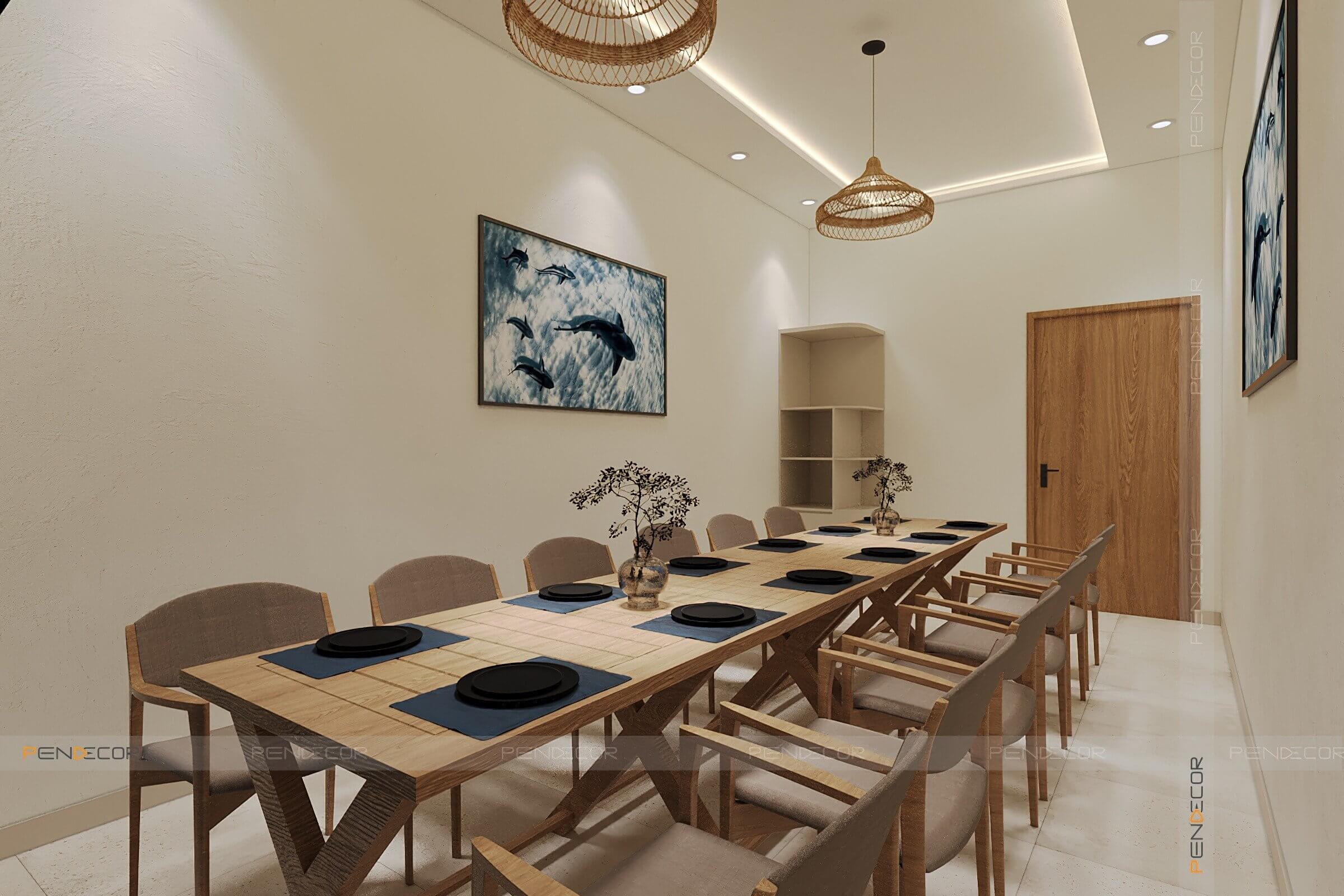 Thiết Kế Nhà Hàng Hải Sản Xuân Sơn (Mặt Tiền)