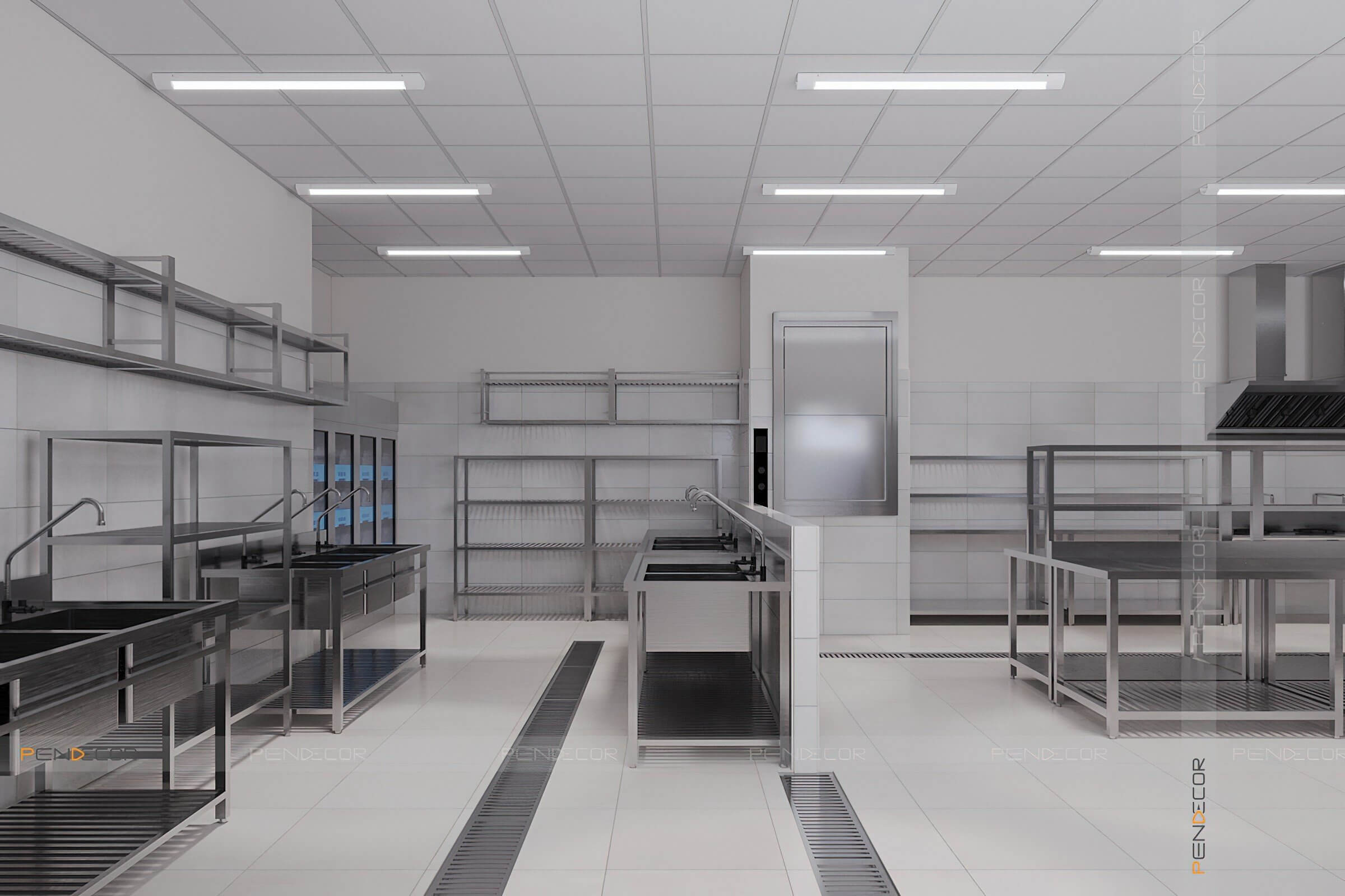 Thiết Kế Nhà Hàng Hải Sản Xuân Sơn (Trệt)