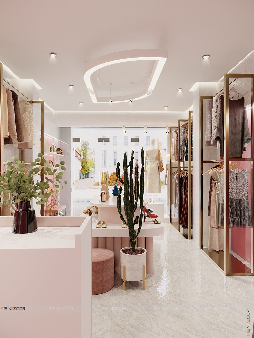 Thiết Kế Shop Thời Trang Nữ Sweet Memory By Lena