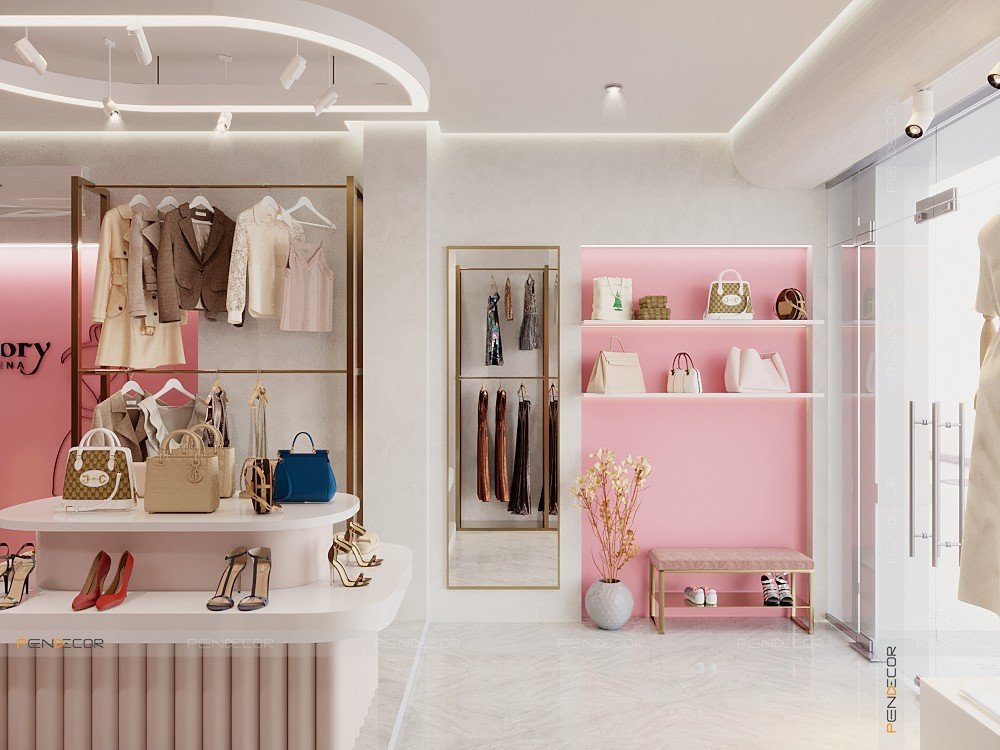 Thiết Kế Shop Thời Trang Nữ Sweet Memory By Lena