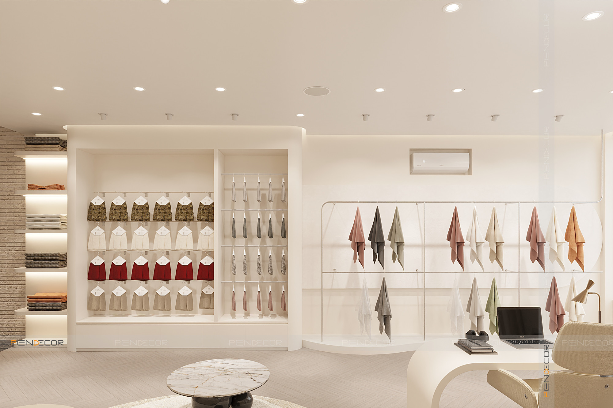 Thiết Kế Showroom Vải Tân Phước