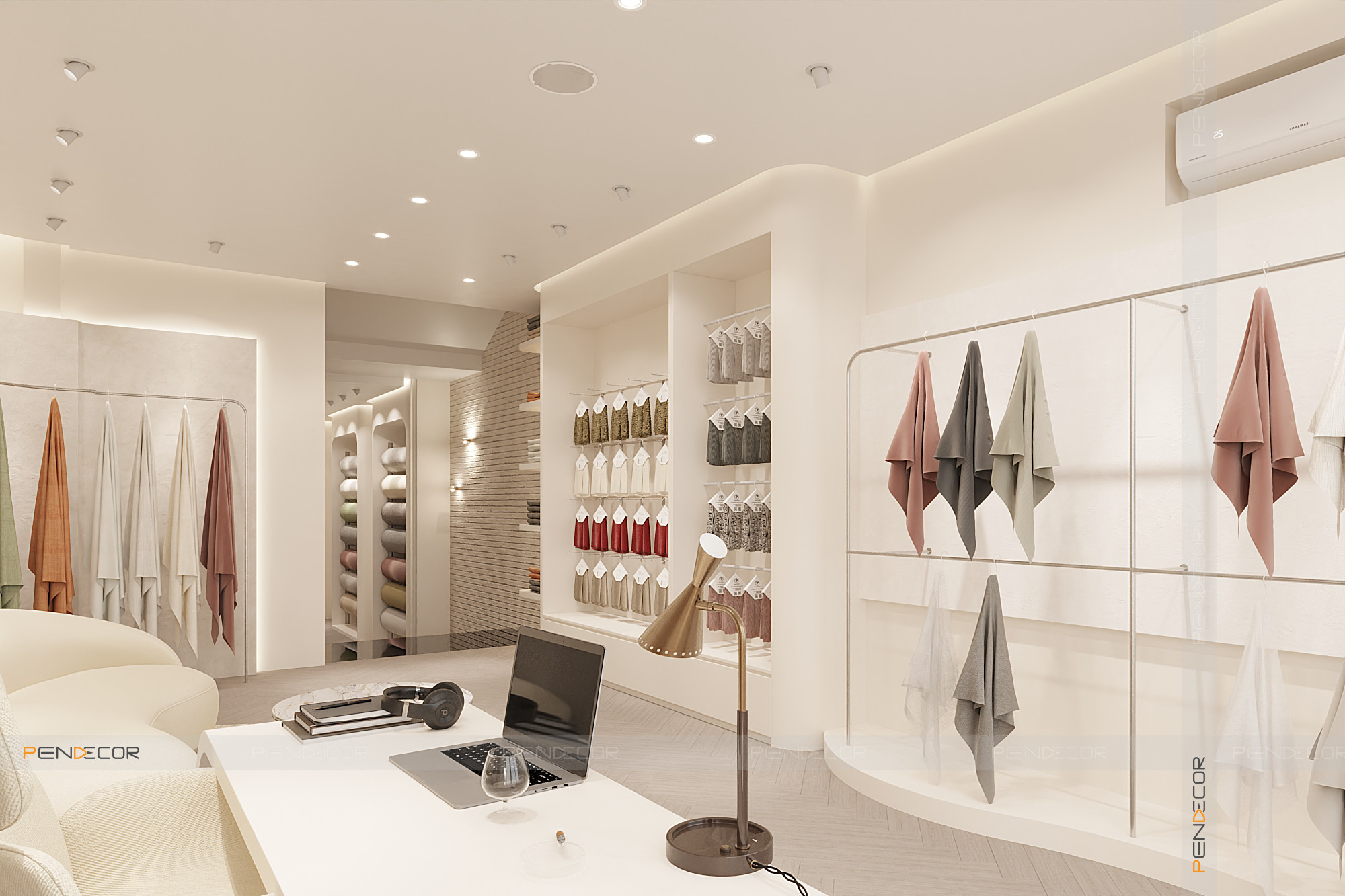 Thiết Kế Showroom Vải Tân Phước