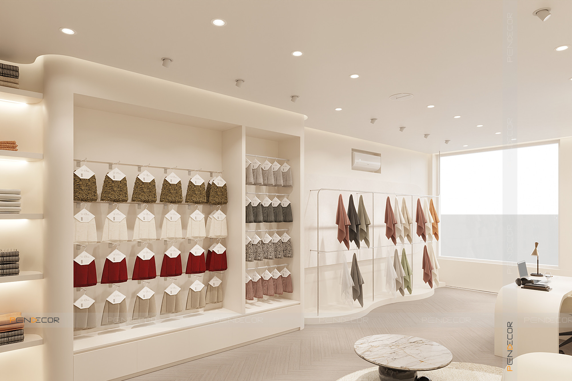 Thiết Kế Showroom Vải Tân Phước