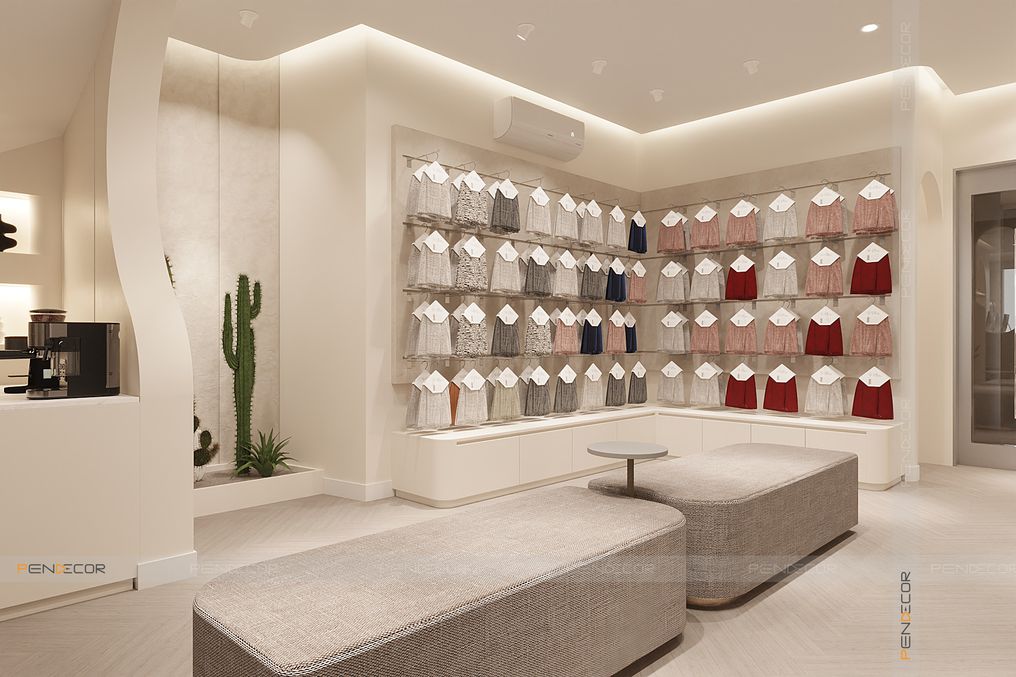 Thiết Kế Showroom Vải Tân Phước