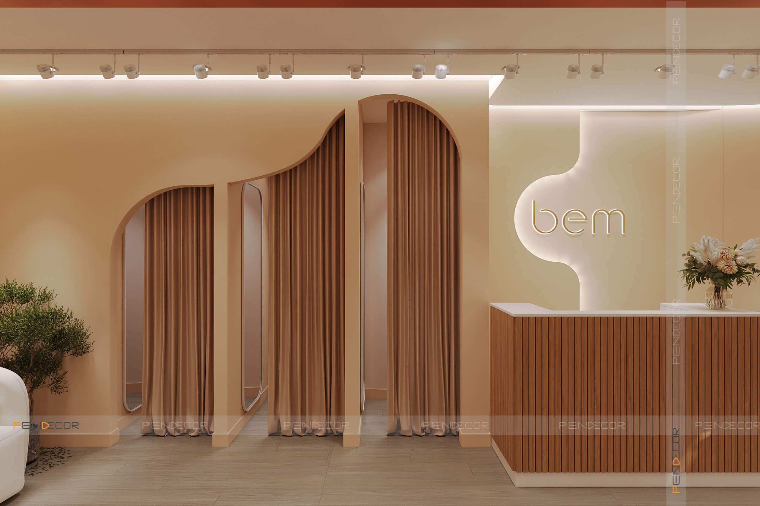 Thiết Kế Shop Thời Trang Nữ Bem