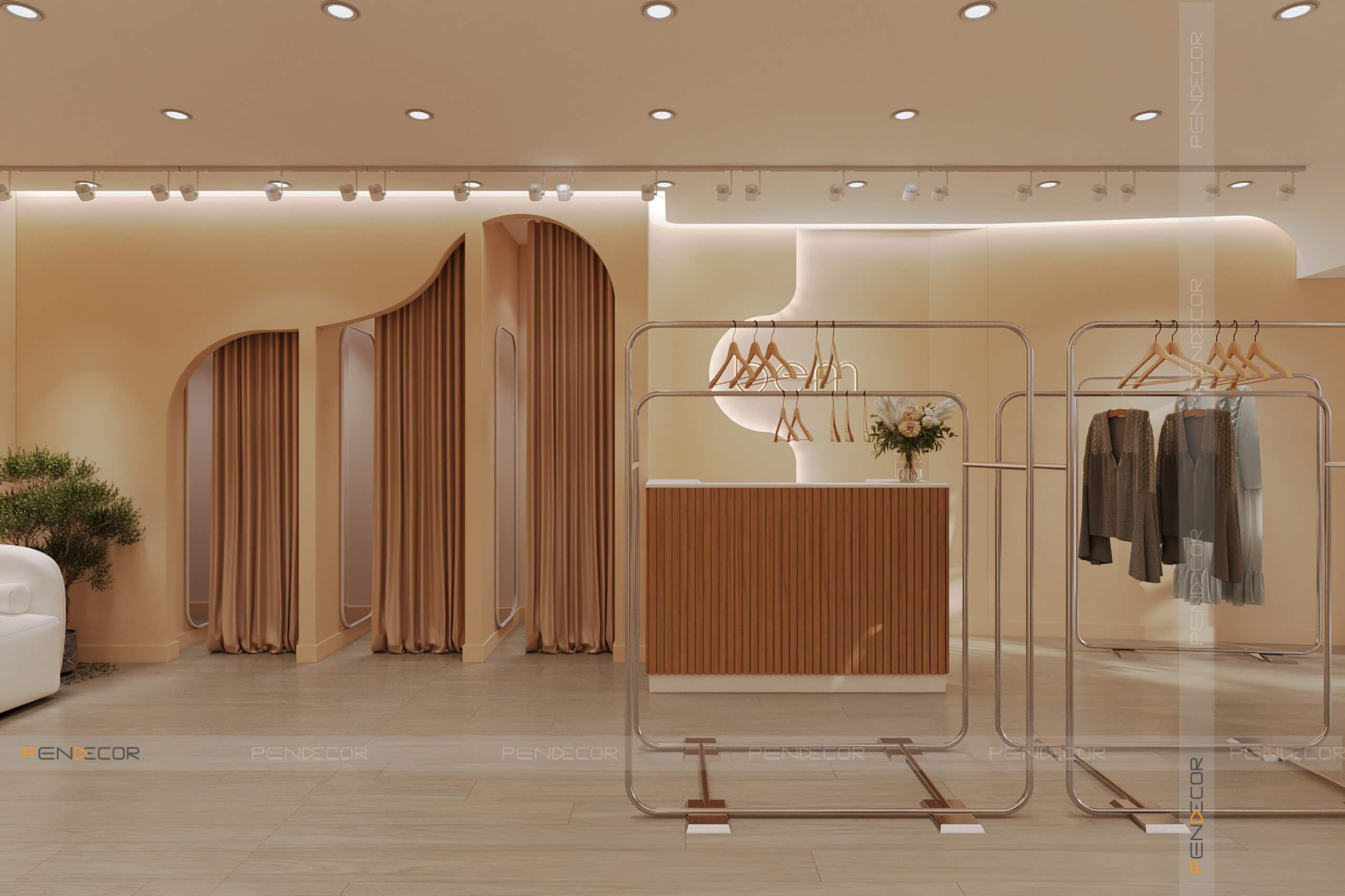 Thiết Kế Shop Thời Trang Nữ Bem