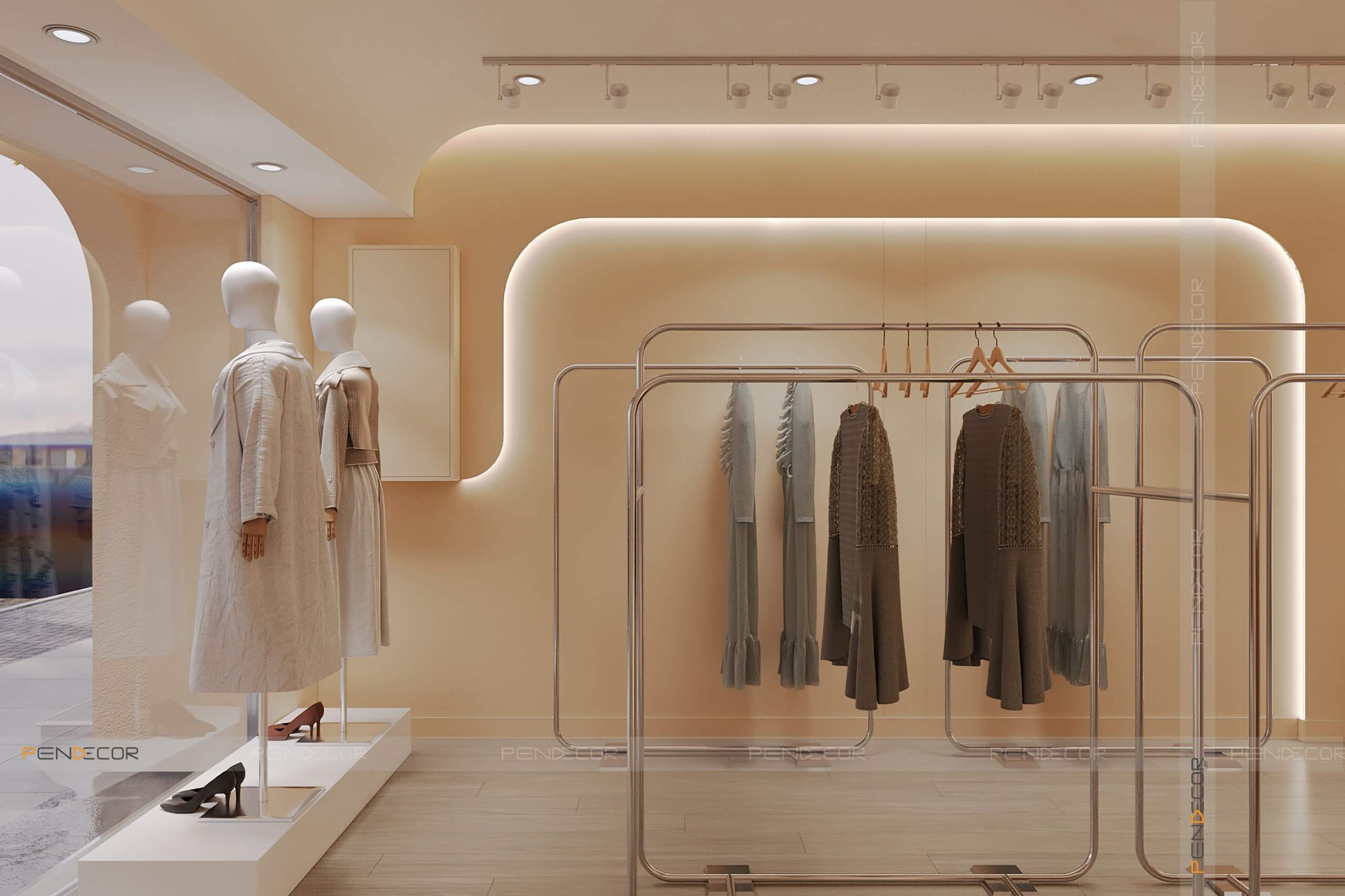 Thiết Kế Shop Thời Trang Nữ Bem