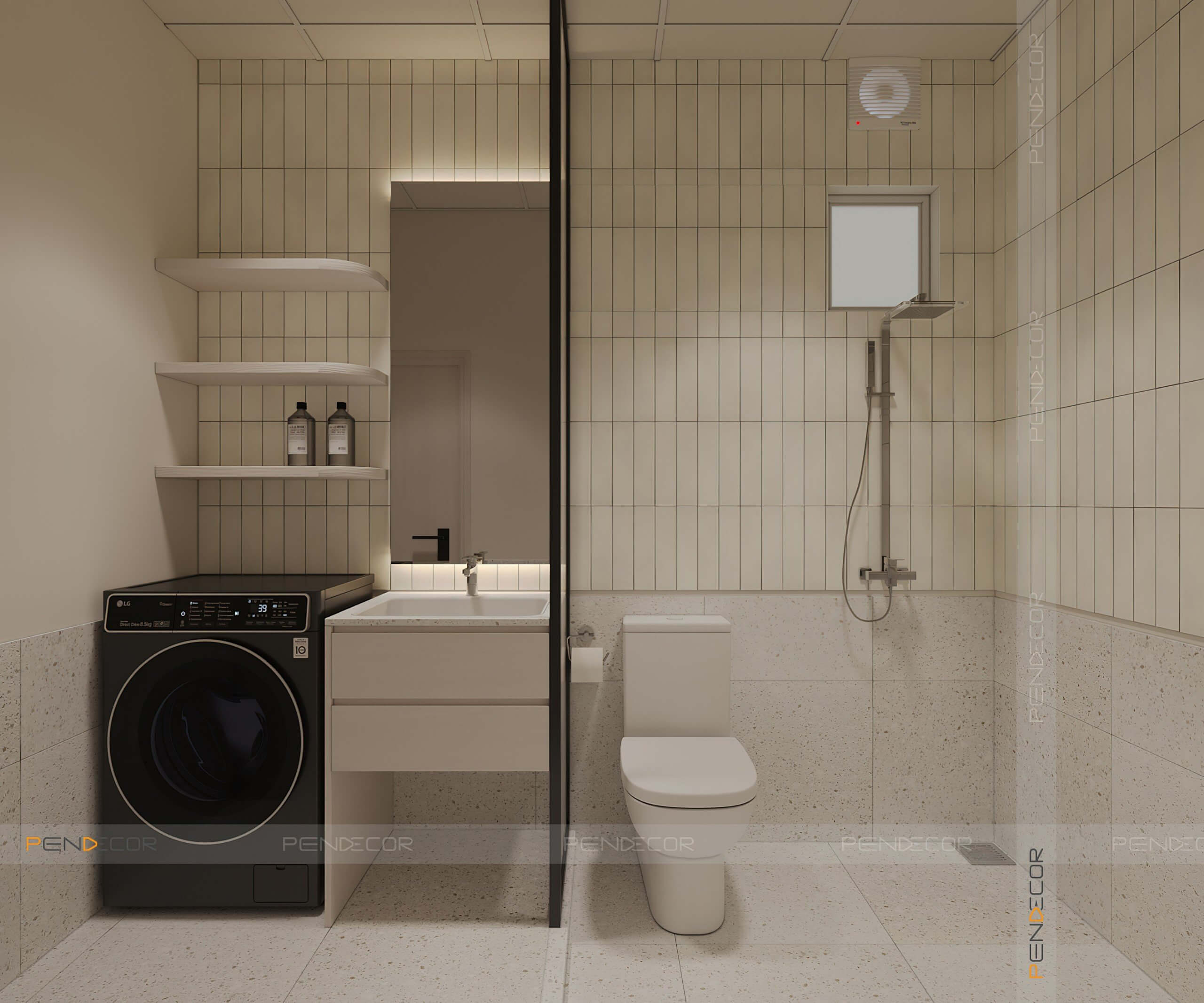 Thiết Kế Tiệm Nail Gội Đầu Dưỡng Sinh Kadie