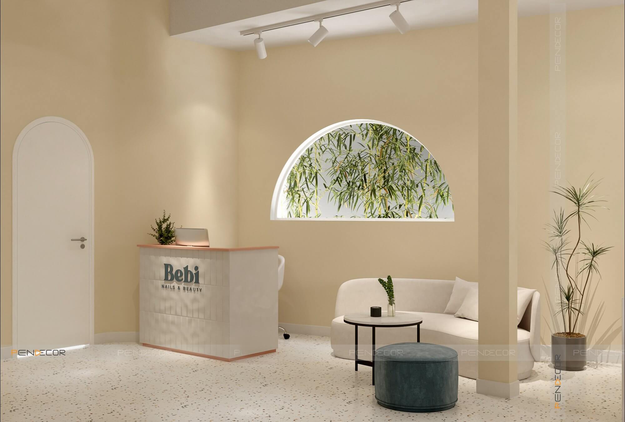 Thiết Kế Tiệm Nail Bebi