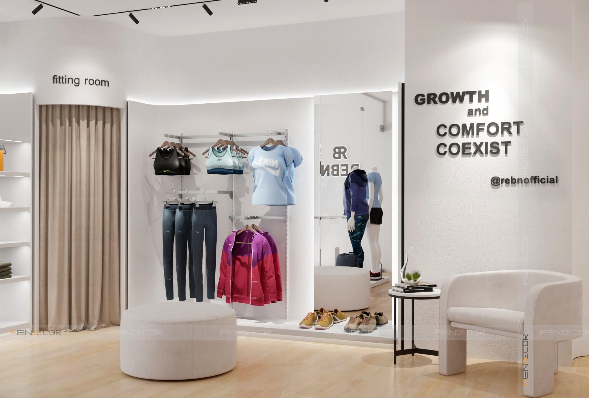 Thiết Kế Shop Thời Trang REBN