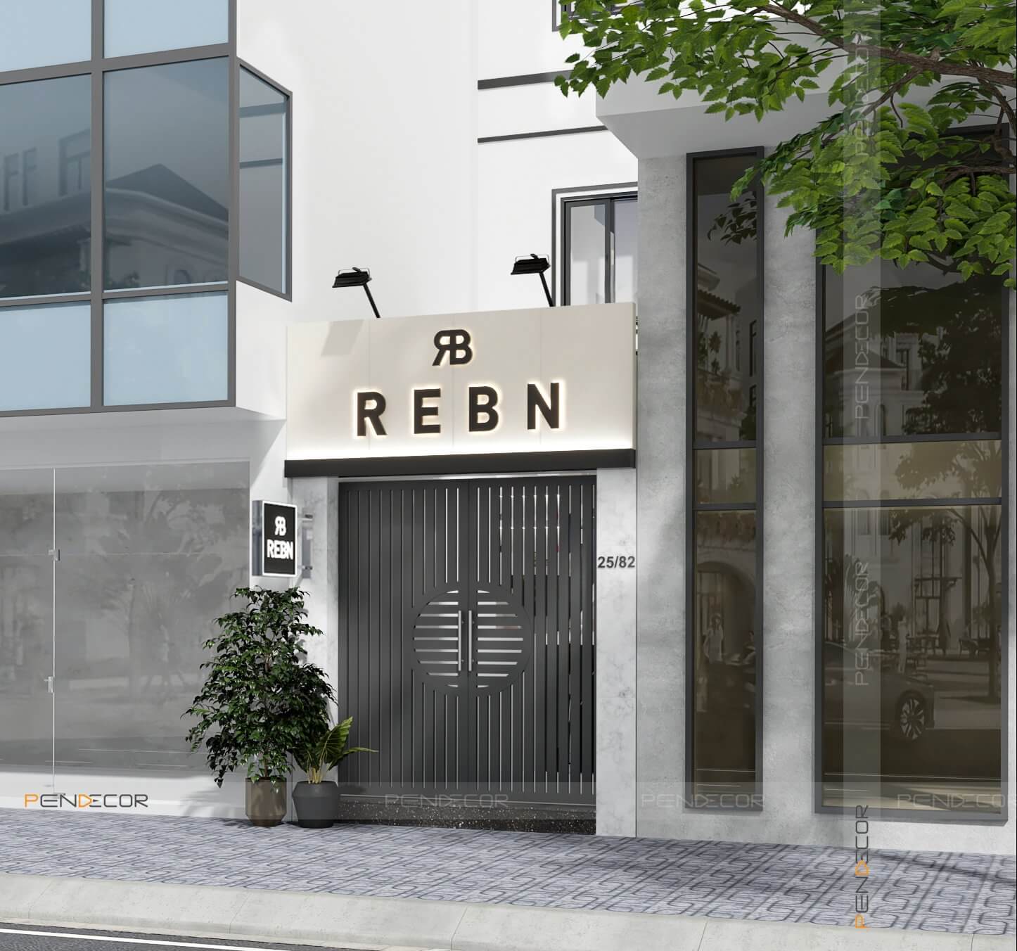 Thiết Kế Shop Thời Trang REBN