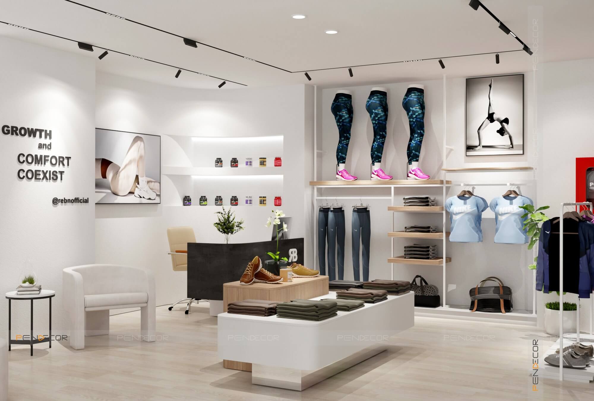 Thiết Kế Shop Thời Trang REBN