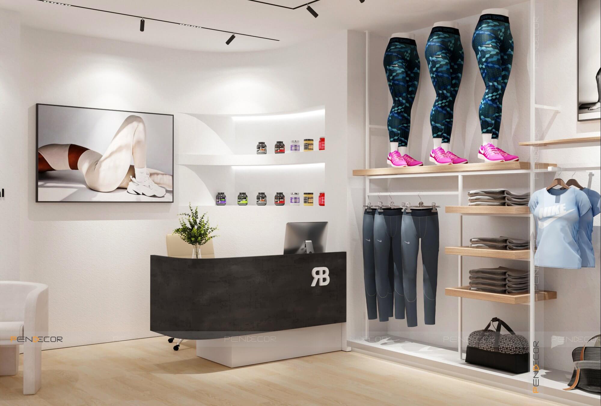 Thiết Kế Shop Thời Trang REBN