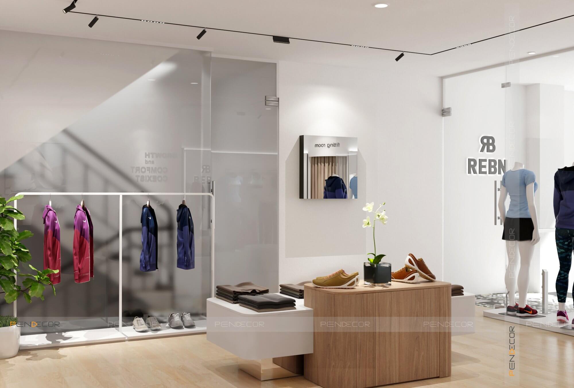 Thiết Kế Shop Thời Trang REBN