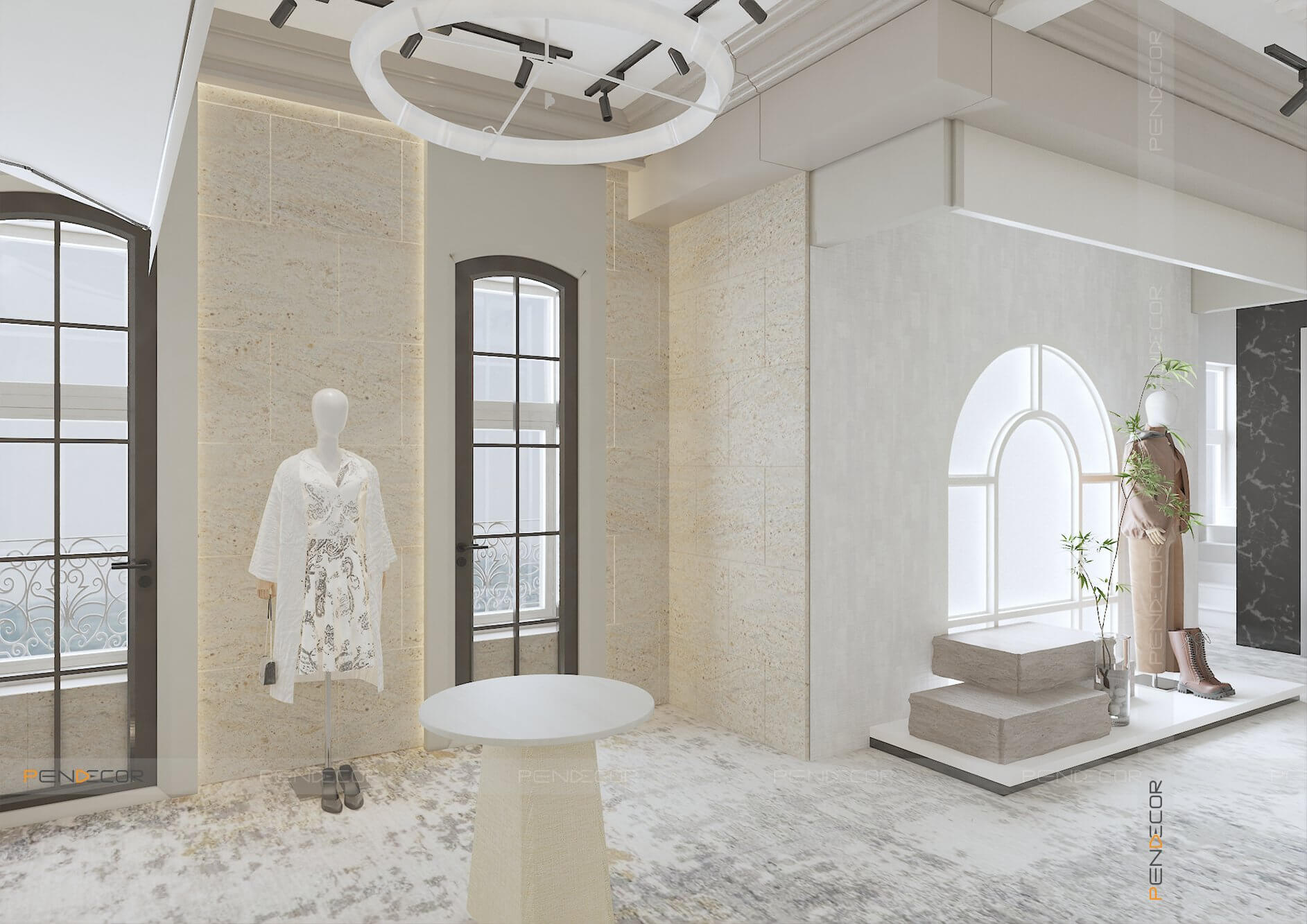 Thiết Kế Shop Thời Trang Nữ Senorita