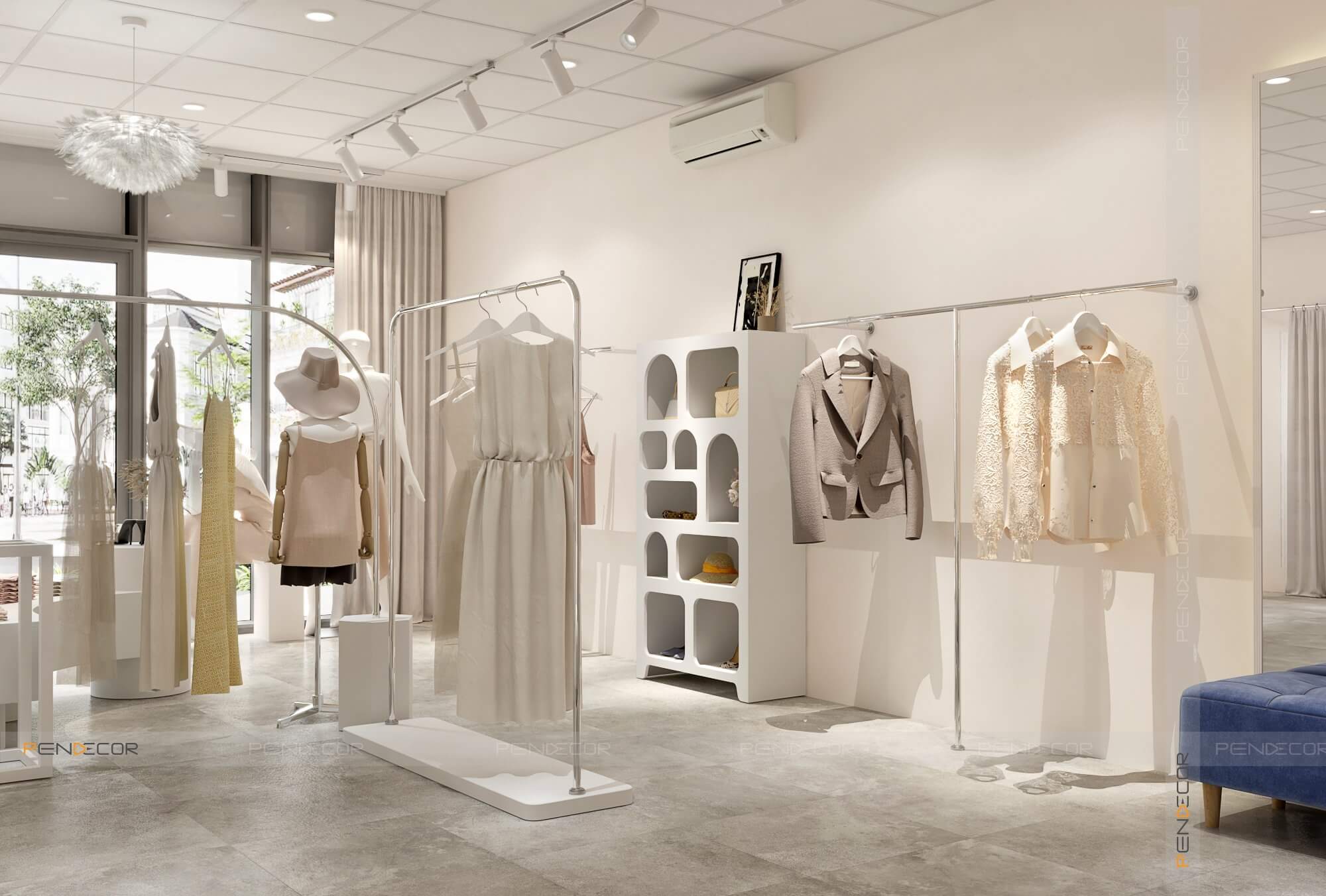 Thiết Kế Shop Thời Trang Nữ Chan Chan Store