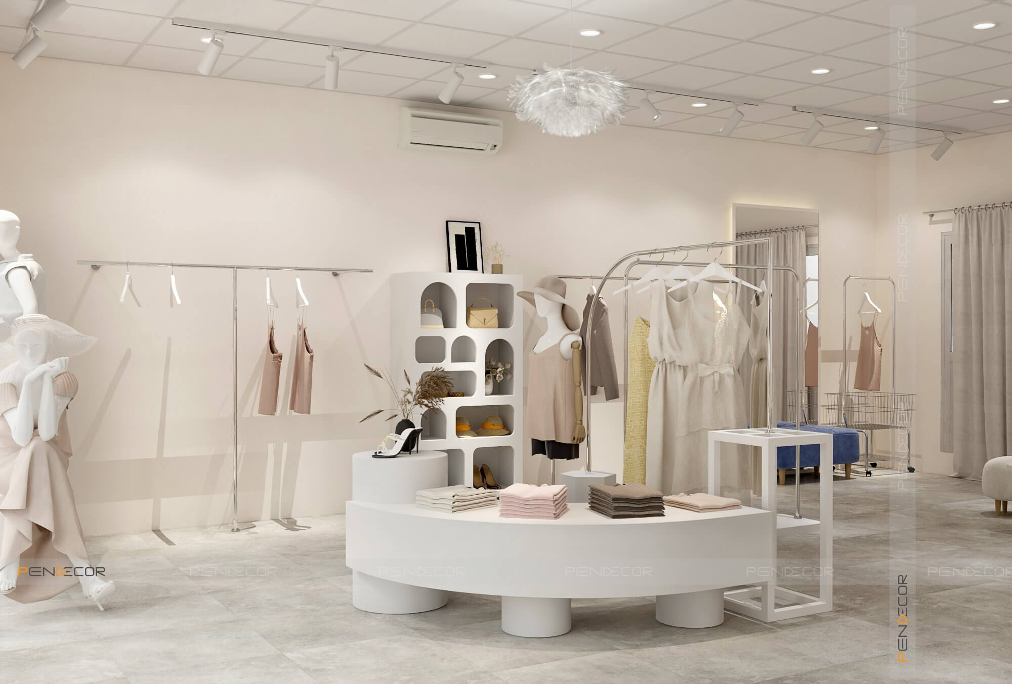 Thiết Kế Shop Thời Trang Nữ Chan Chan Store